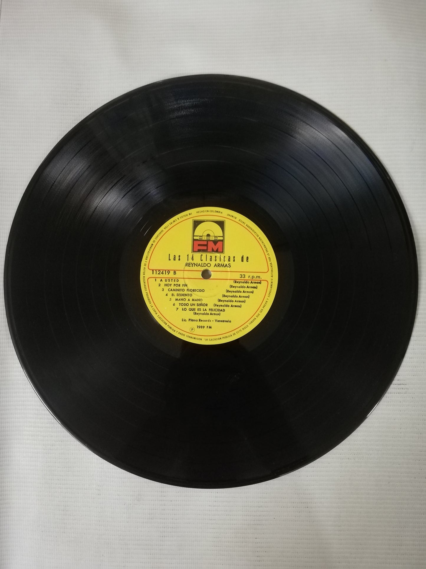 LP REYNALDO ARMAS - LAS 14 CLÁSICAS DE REYNALDO ARMAS