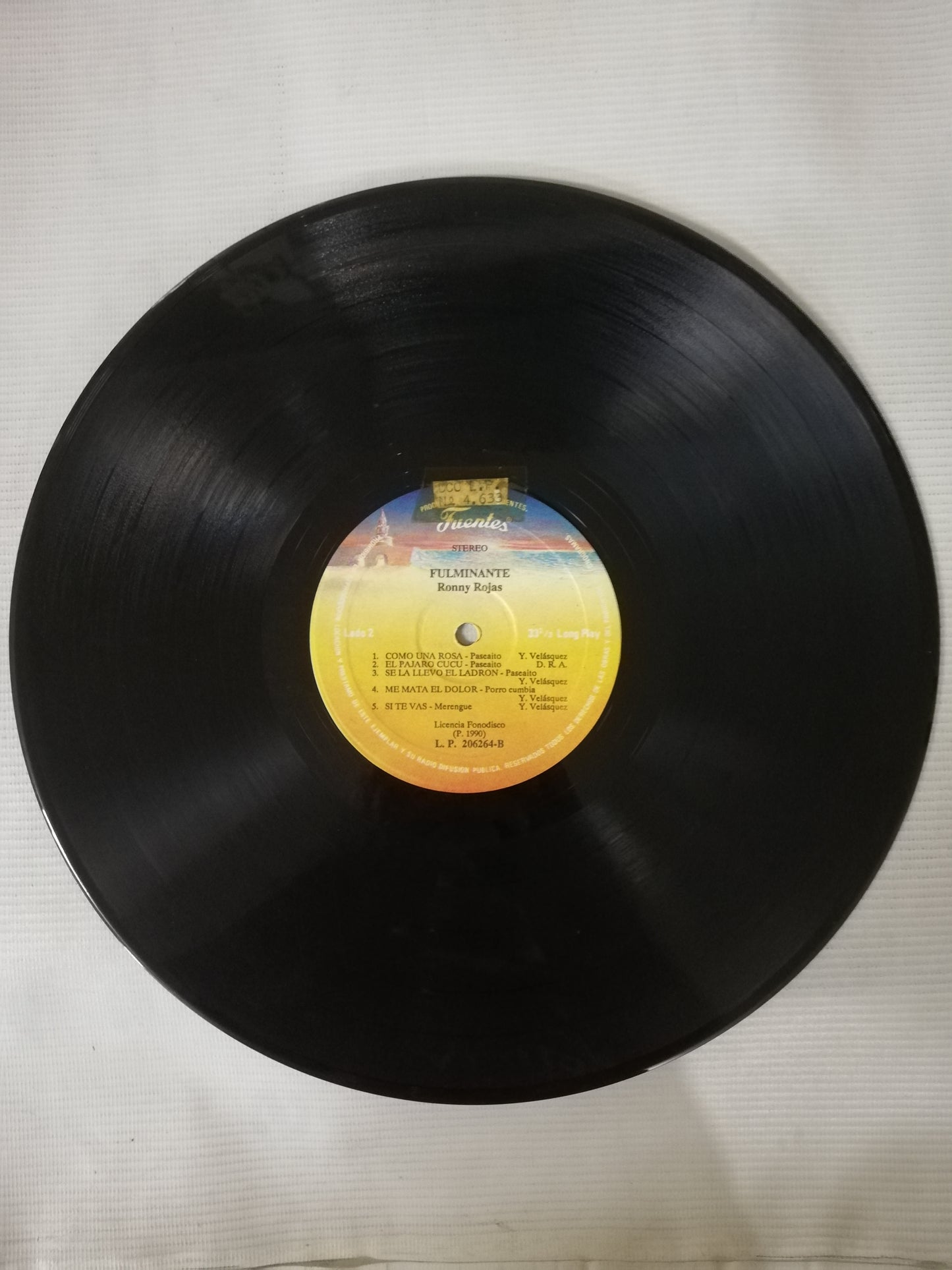LP RONNY ROJAS - FULMINANTE