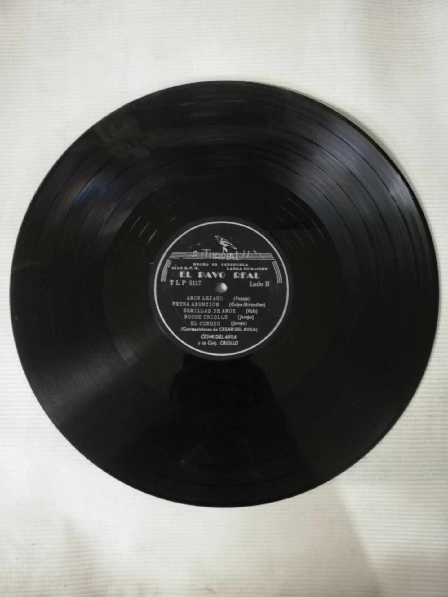 LP CESAR DEL AVILA - CESAR DEL AVILA EN MÚSICA DE VENEZUELA