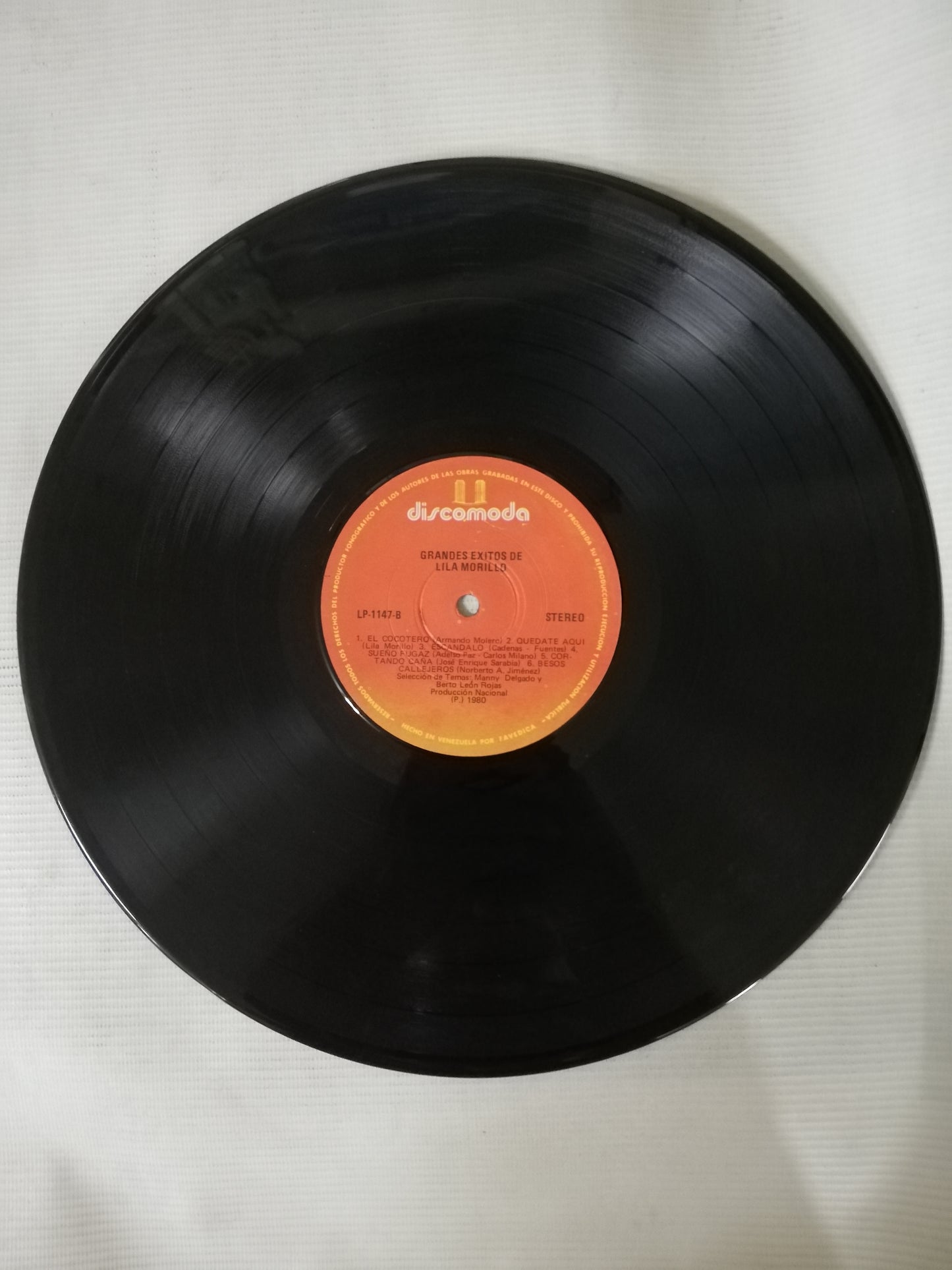 LP LILA MORILLO - GRANDES EXITOS DE LILA MORILLO