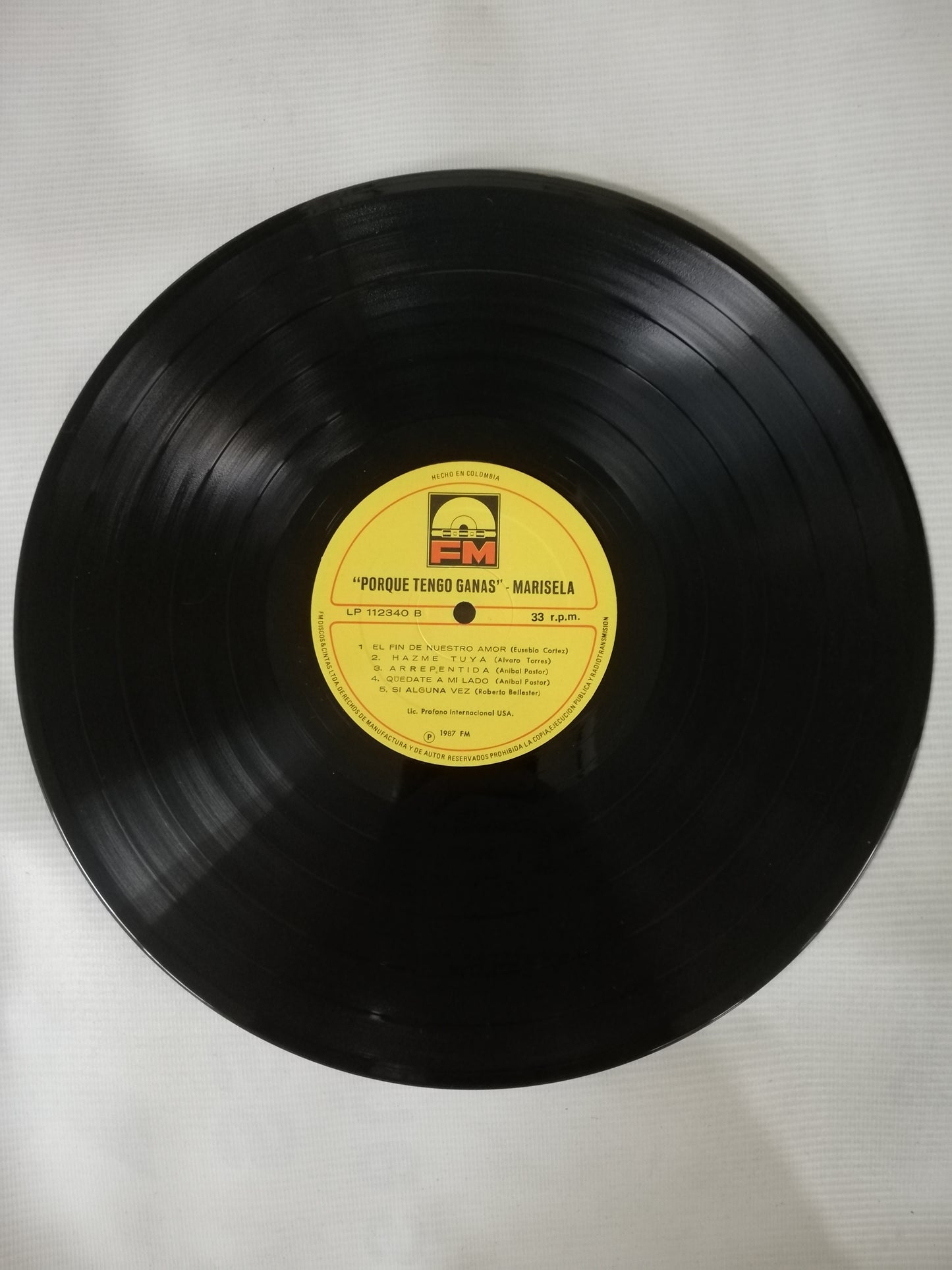 LP MARISELA - PORQUE TENGO GANAS