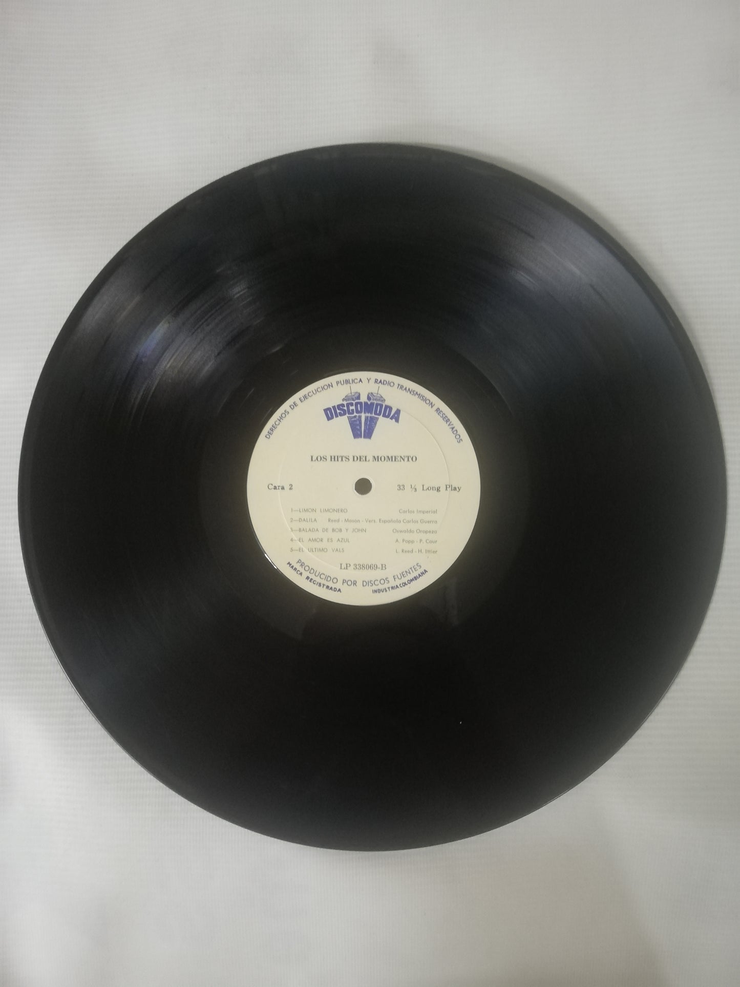 LP LOS HITS DEL MOMENTO - VARIOS INTÉRPRETES