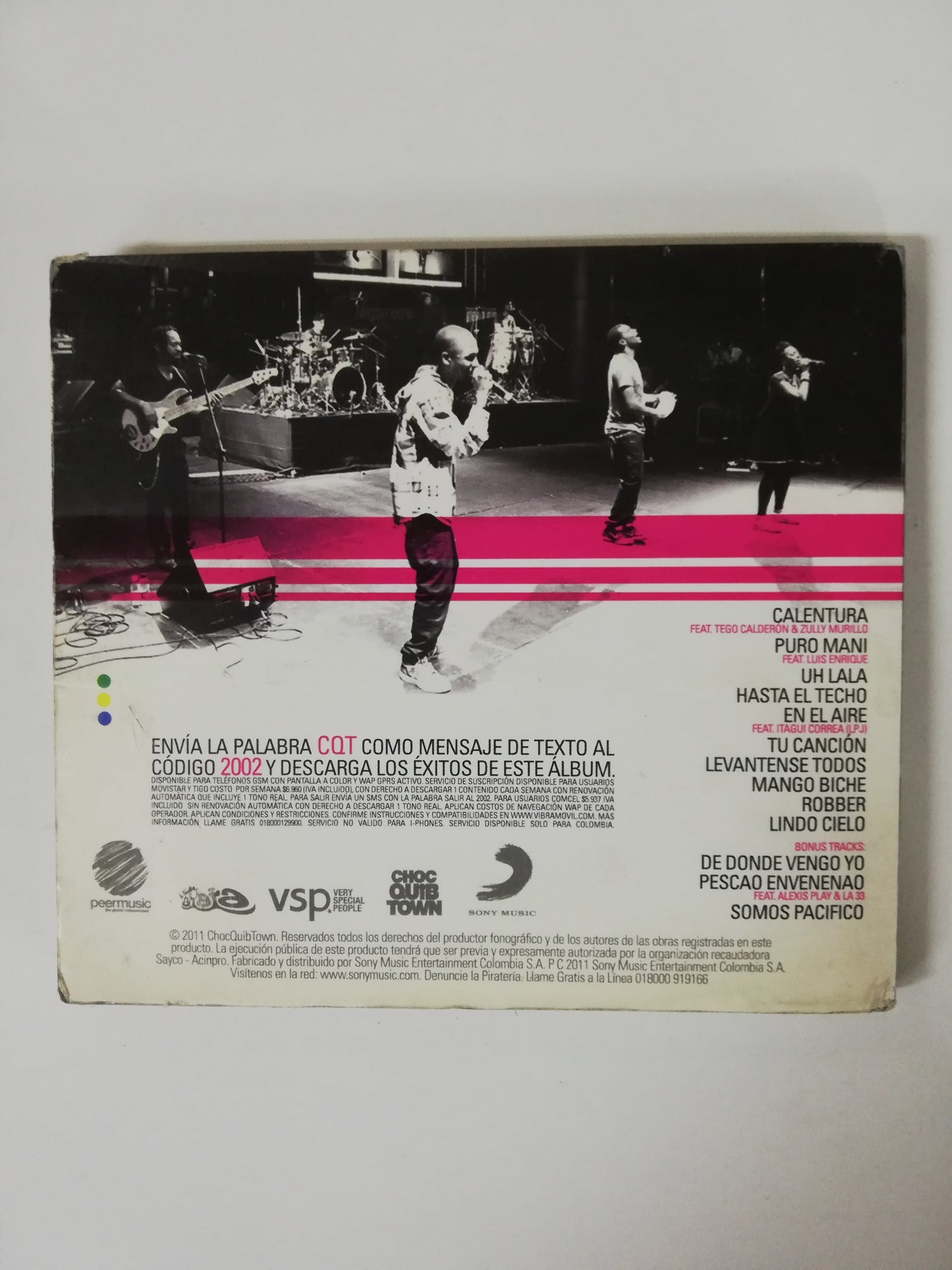 CD CHOCQUIBTOWN - ESO ES LO QUE HAY