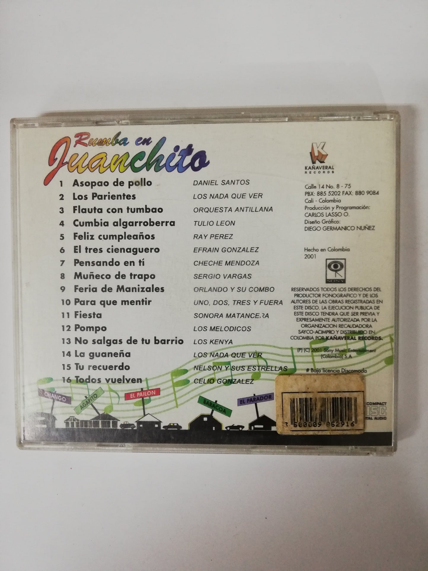 CD RUMBA EN JUANCHITO - RUMBA EN JUANCHITO VOL. 2