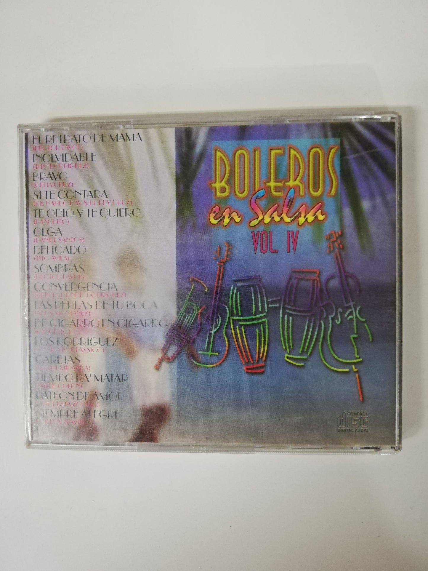 CD BOLEROS EN SALSA - BOLEROS EN SALSA VOL. IV