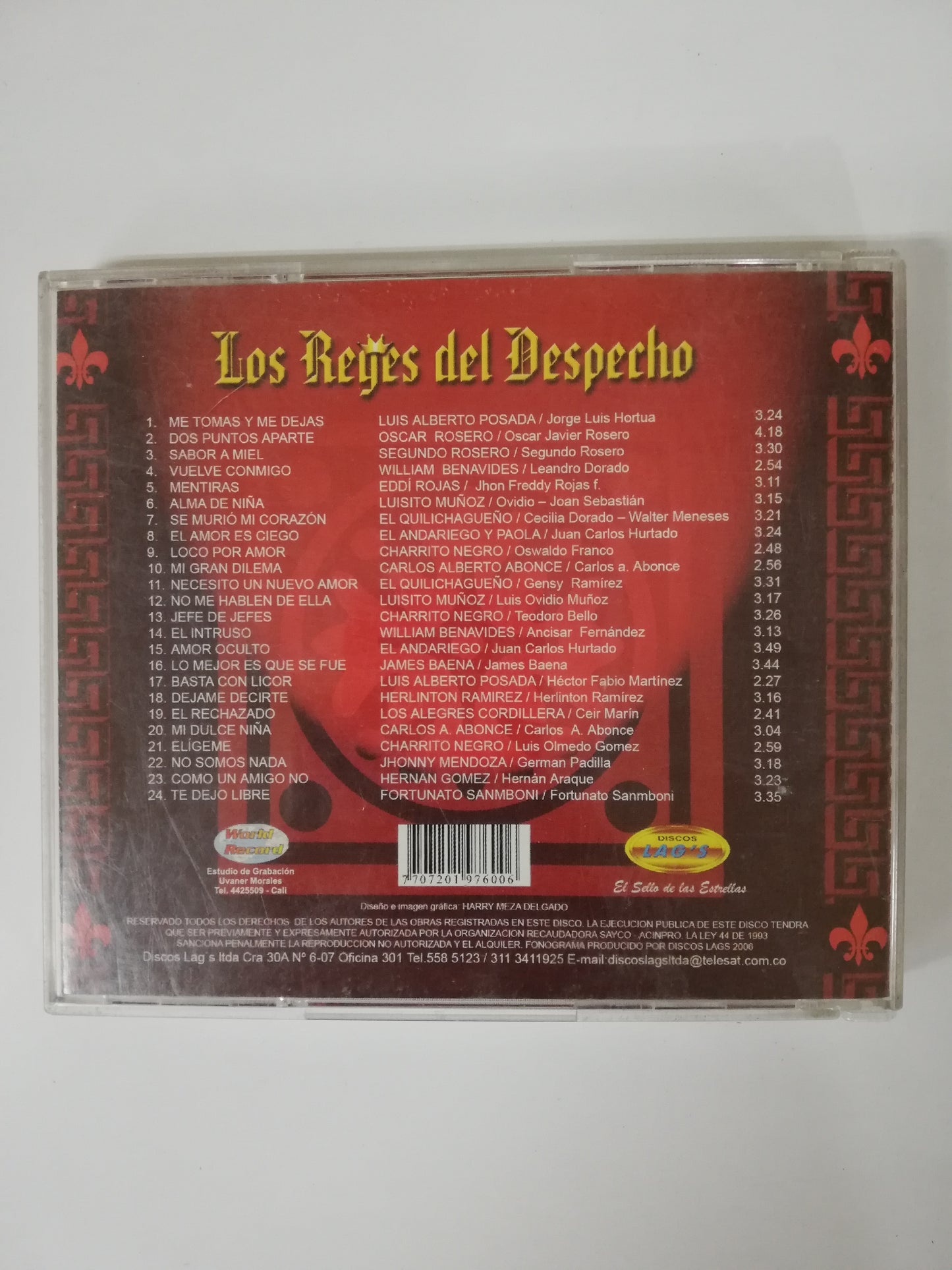 CD LOS REYES DEL DESPECHO - VARIOS INTÉRPRETES