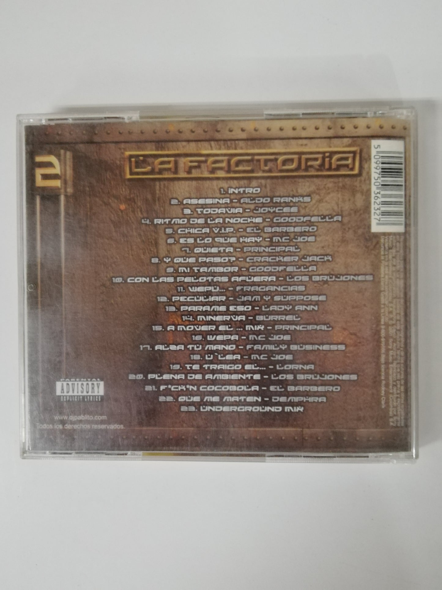 CD LA FACTORIA - LA FACTORIA VOL. 2