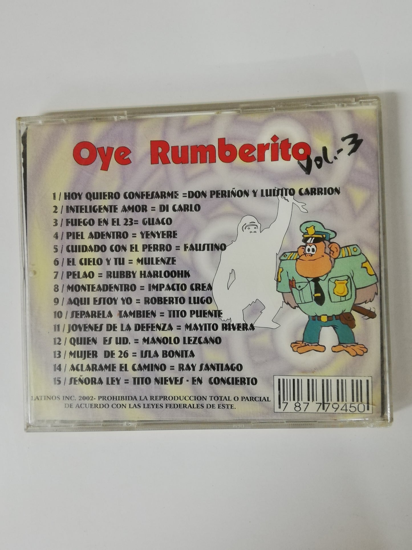 CD OYE RUMBERITO - OYE RUMBERITO VOL. 3