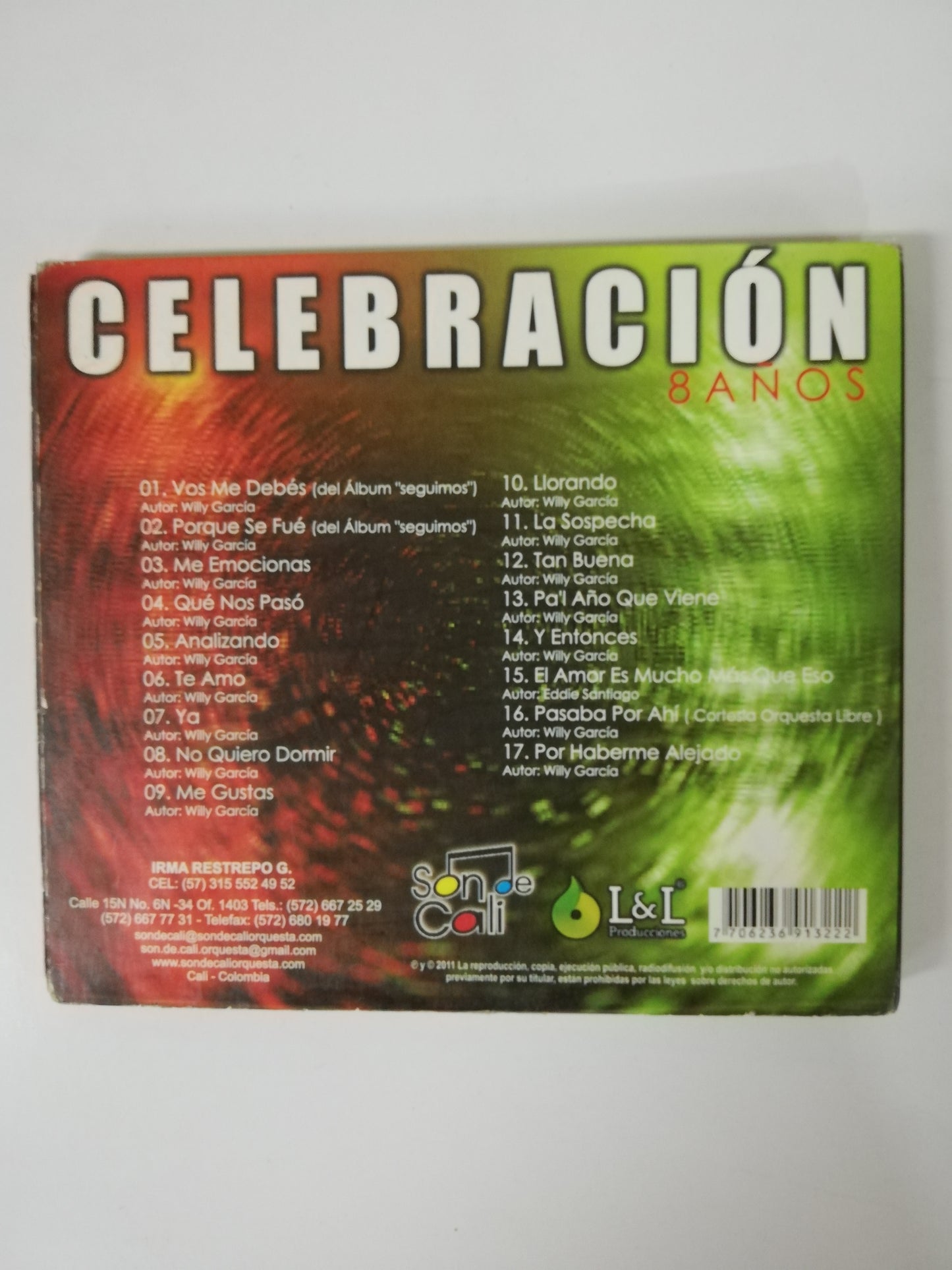 CD SON DE CALI - CELEBRACIÓN 8 AÑOS