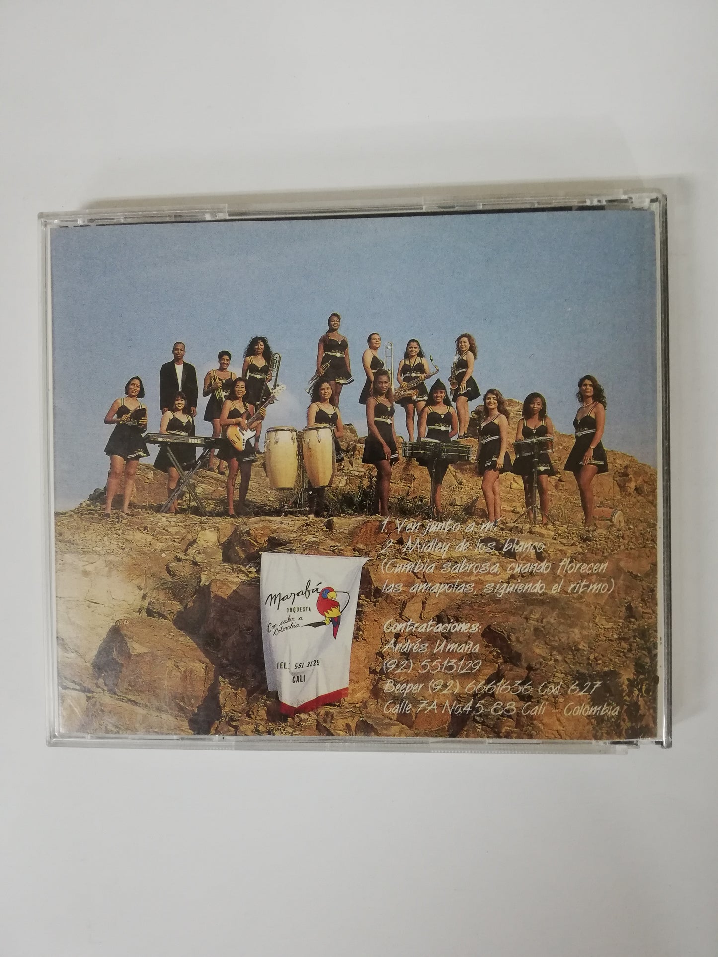 CD MARABÁ ORQUESTA - CON SABOR A COLOMBIA