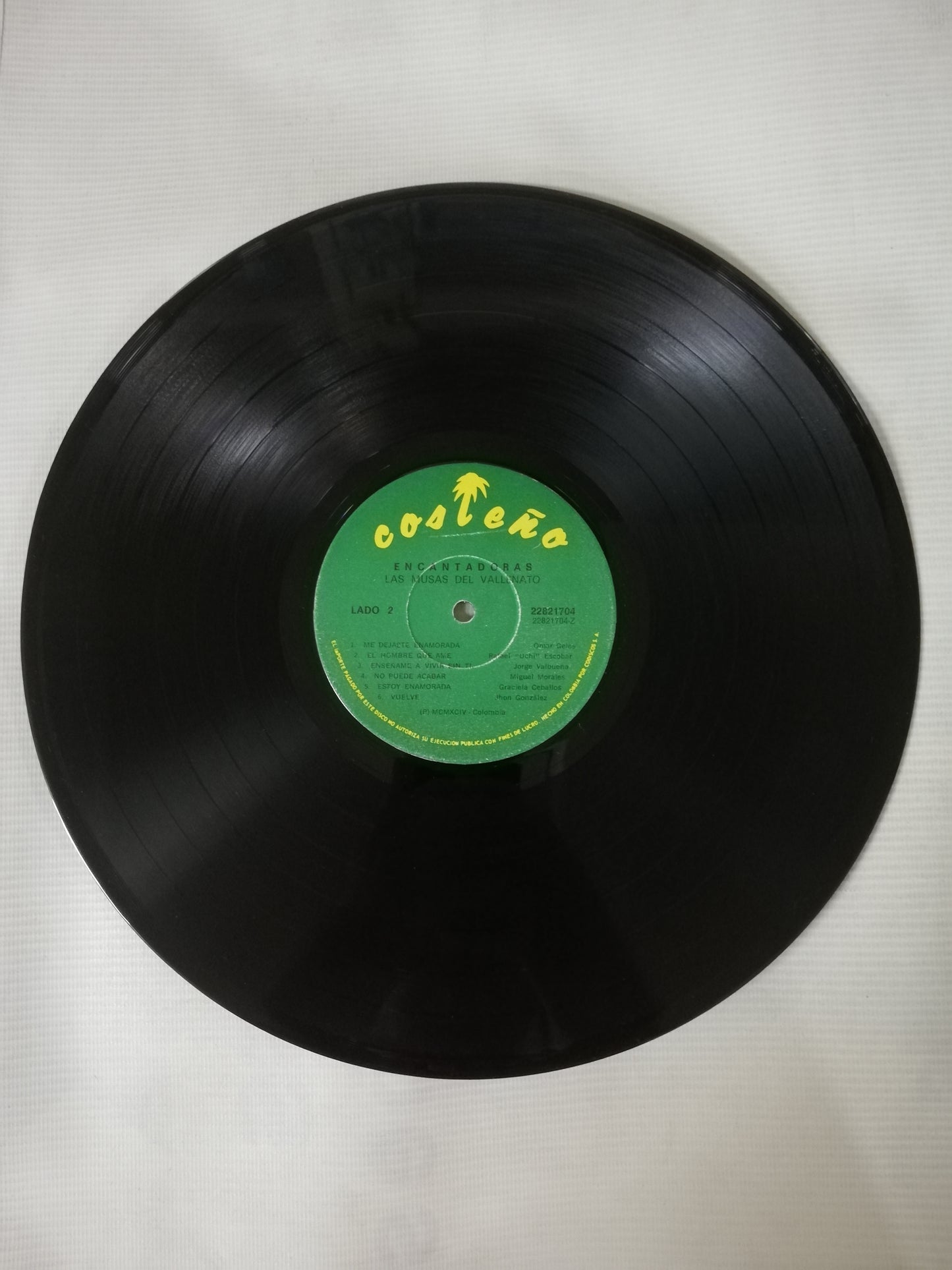 LP LAS MUSAS DEL VALLENATO - ENCANTADORAS