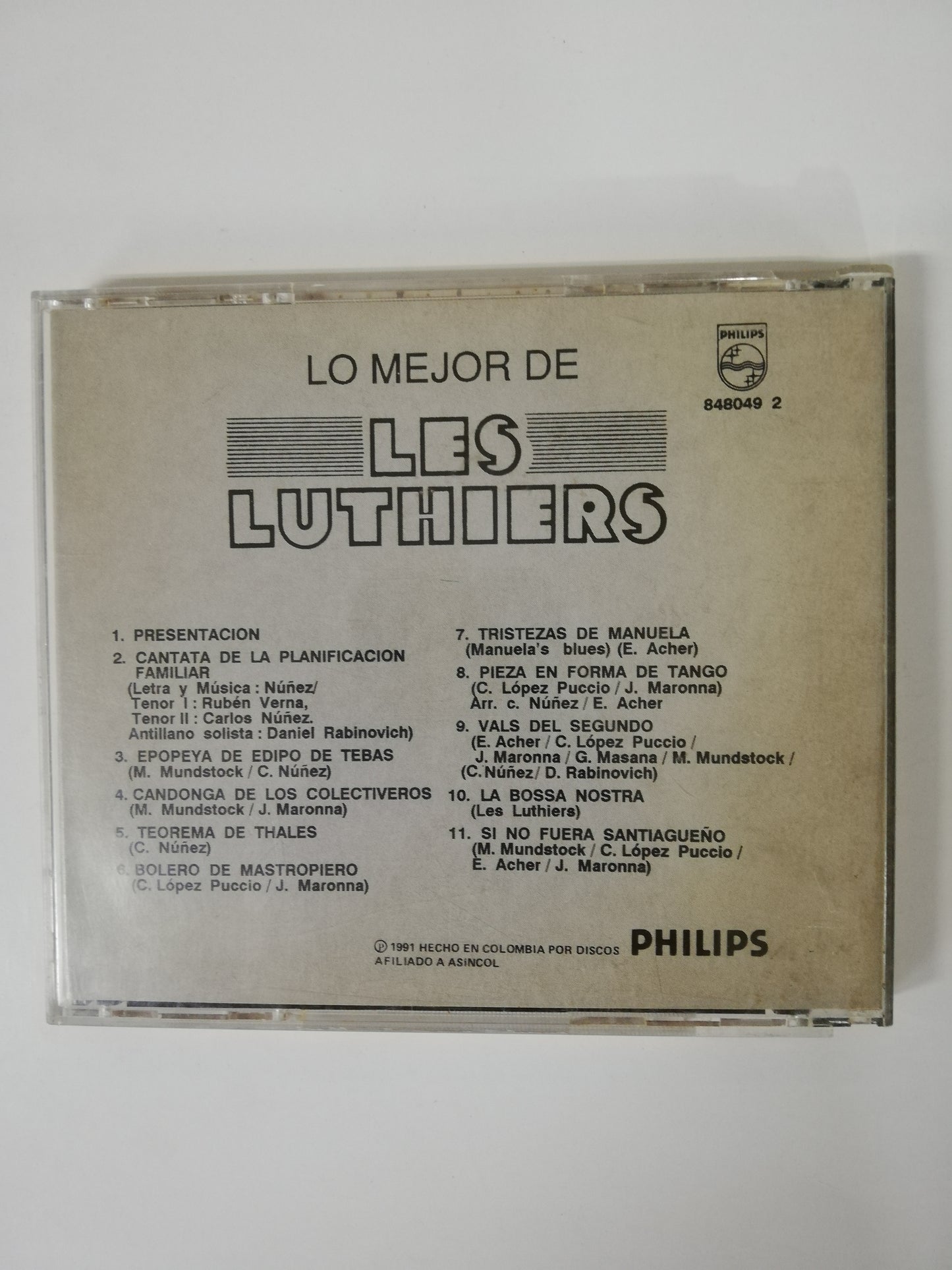 CD LES LUTHIERS - LO MEJOR DE LES LUTHIERS