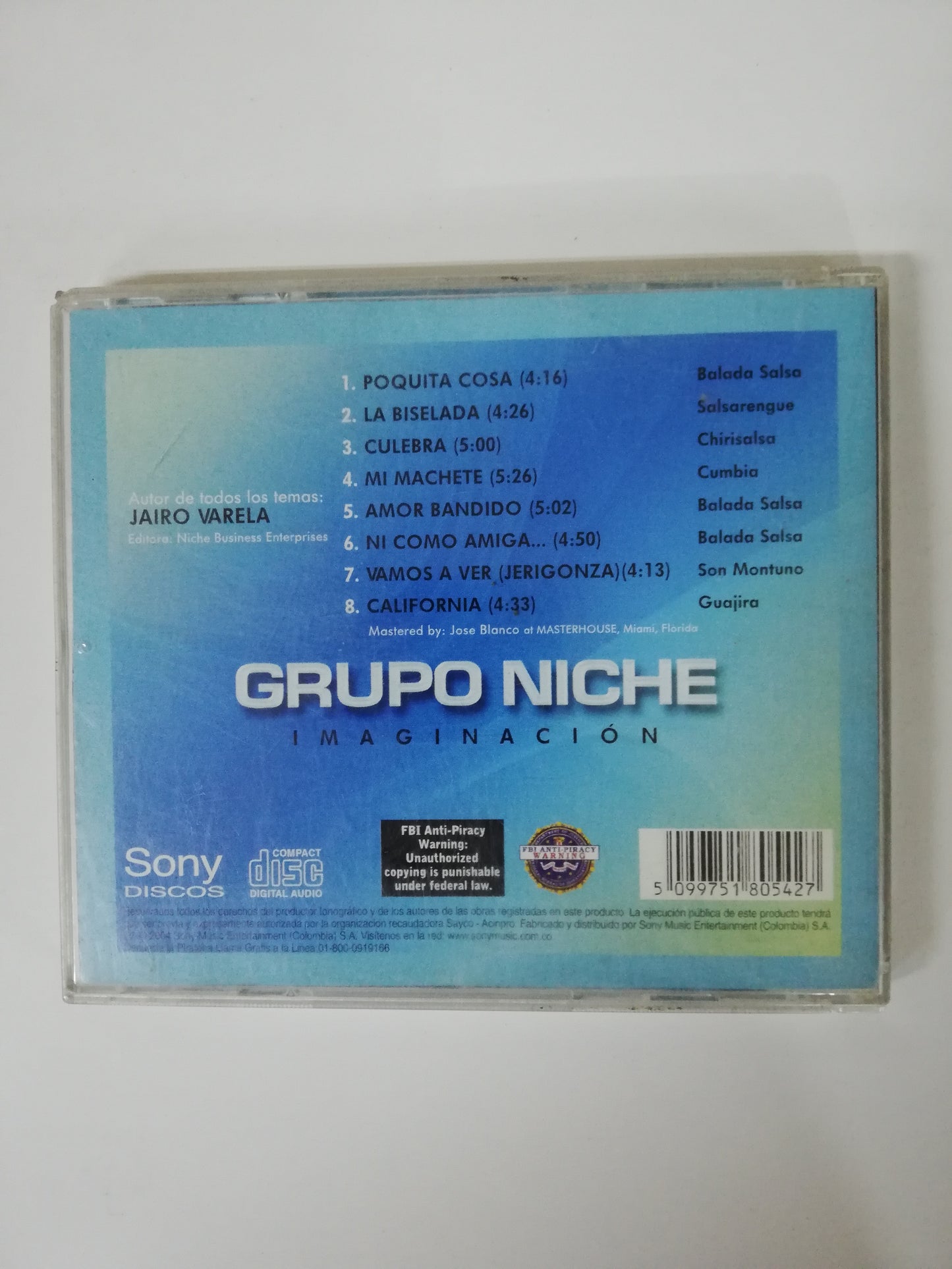 CD GRUPO NICHE - IMAGINACIÓN