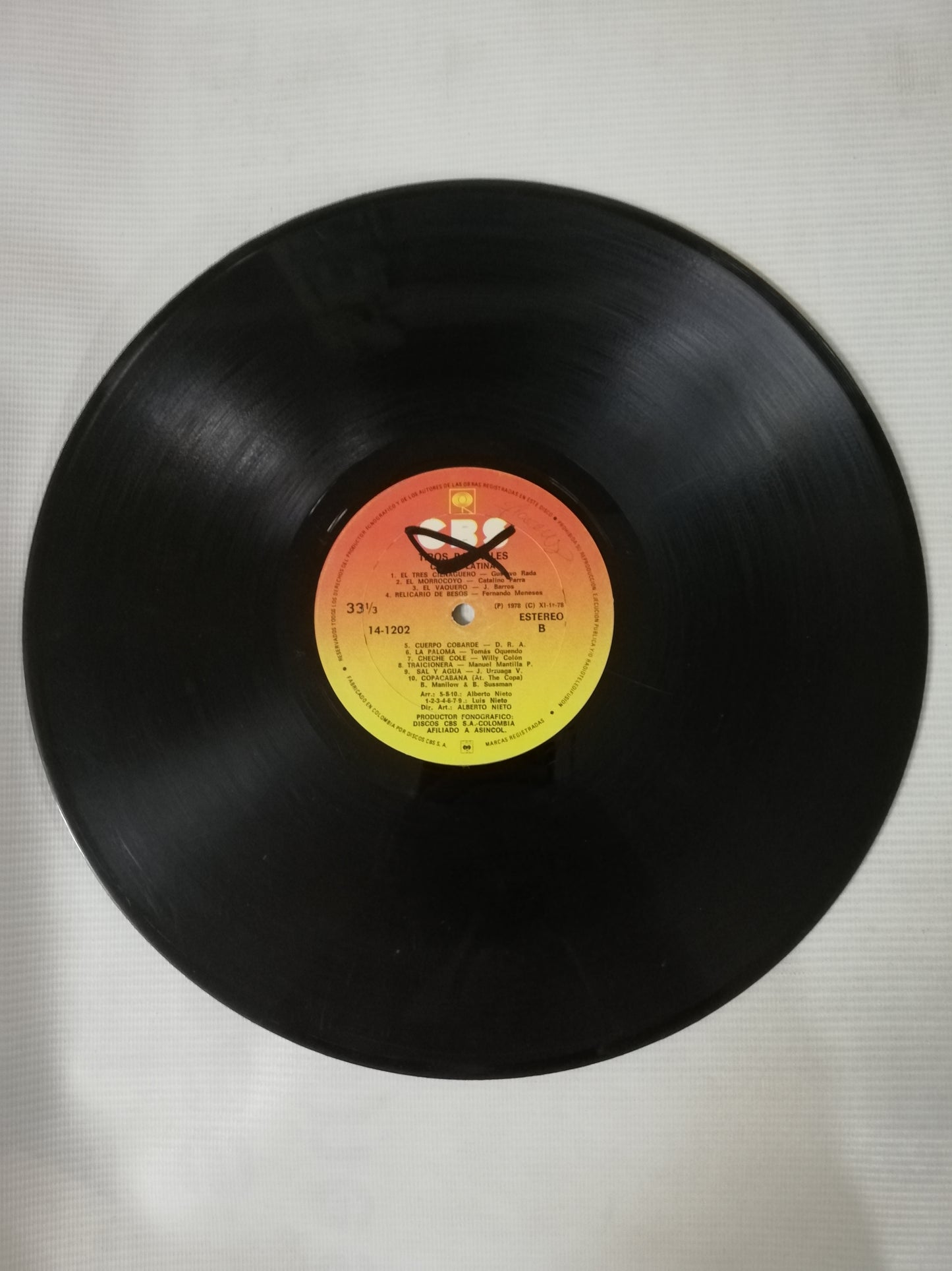 LP CHISPA LATINA - TIROS BAILABLES