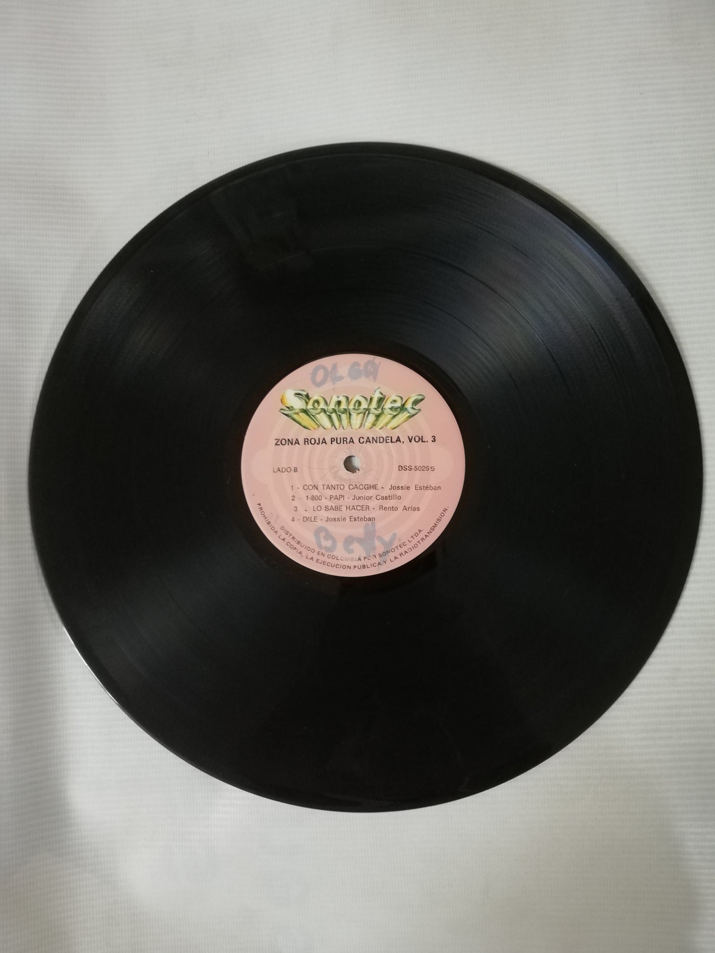 LP ZONA ROJA - PURA CANDELA VOL. 3