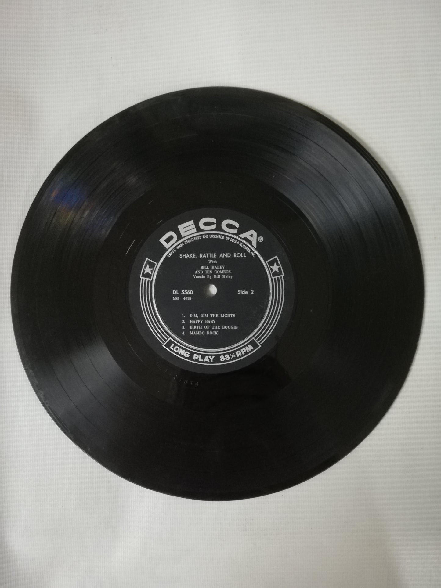 LP BILL HALLEY AND HIS COMETS - ROCK AROUND THE CLOCK