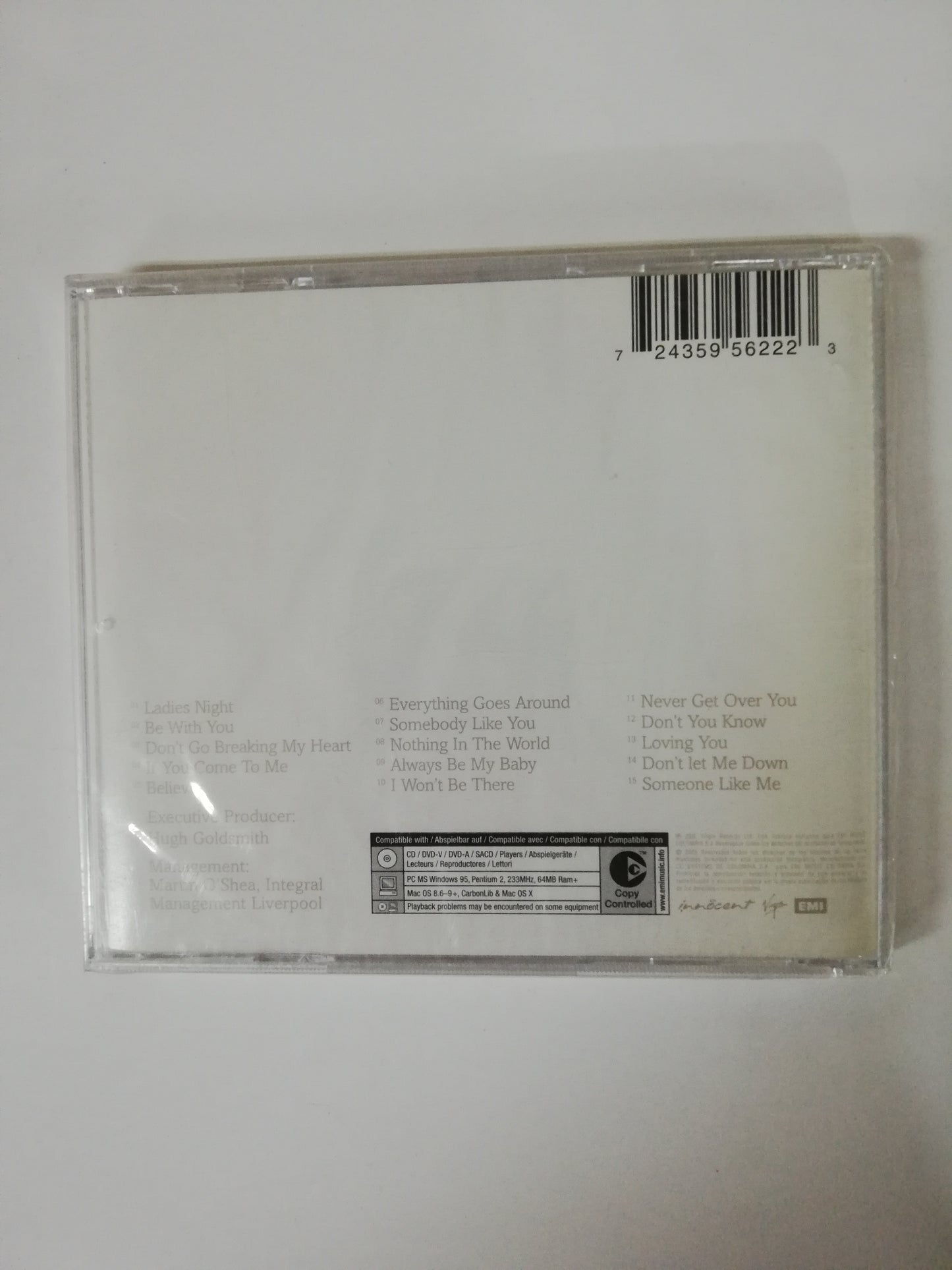 CD ATOMIC KITTEN - LADIES NIGHT