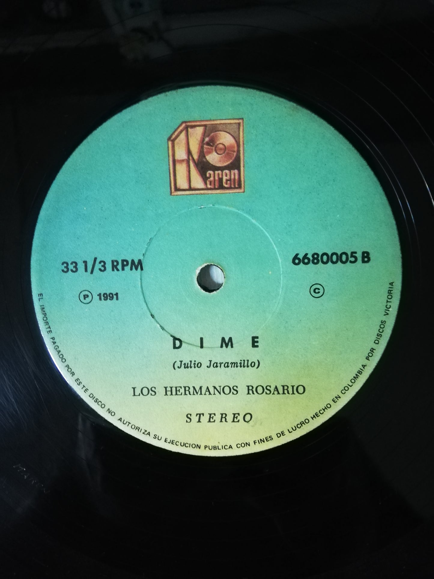 LP LOS HERMANOS ROSARIO - HOLA / DIME