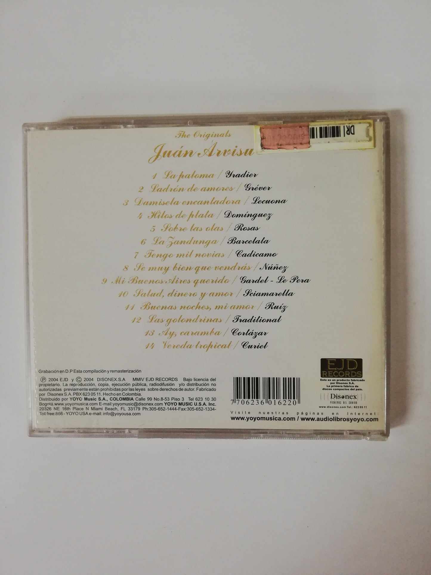 CD JUAN ARVIZU - THE SILKEN VOICE