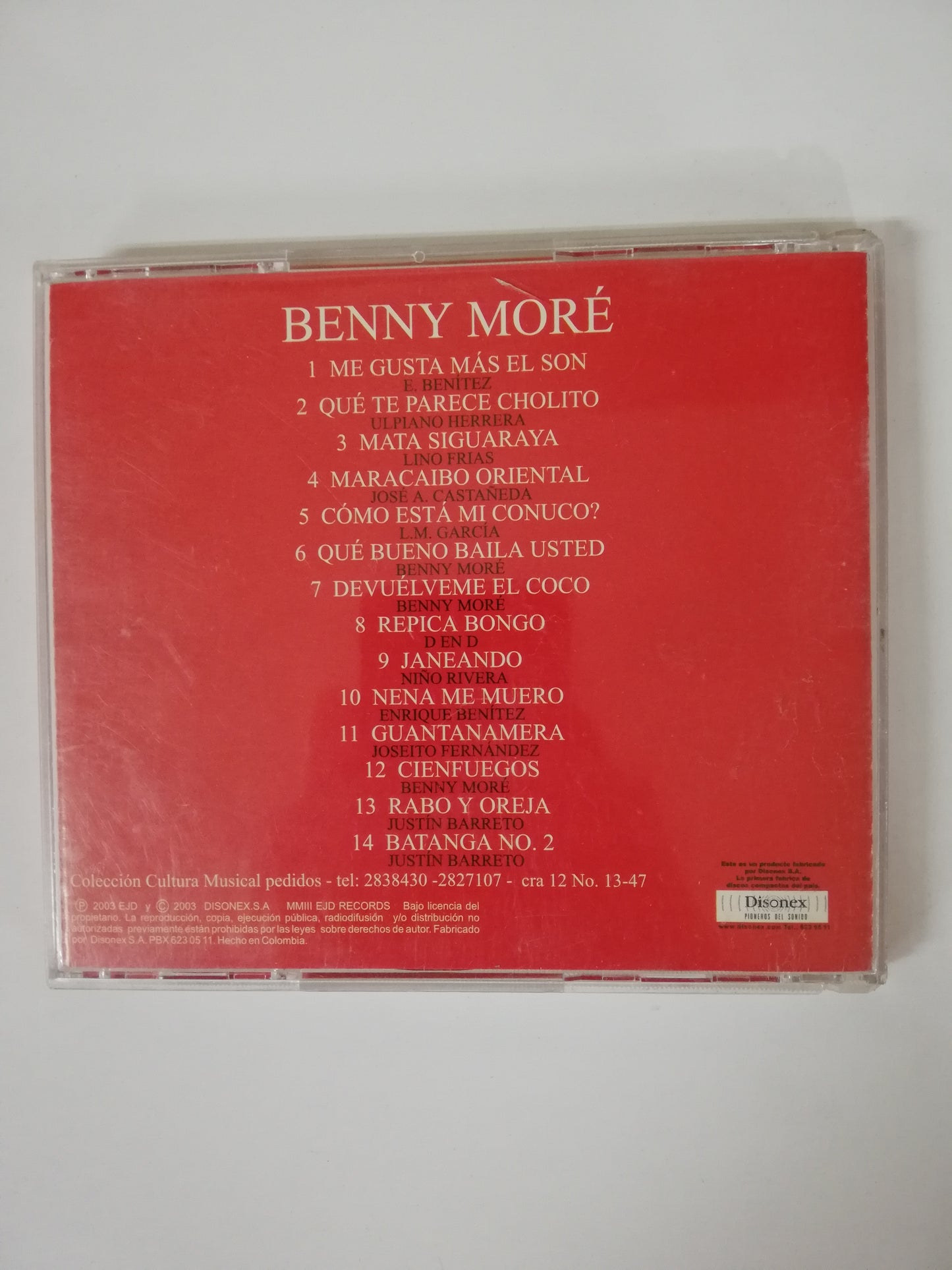 CD BENY MORÉ - QUE BUENO BAILA USTED
