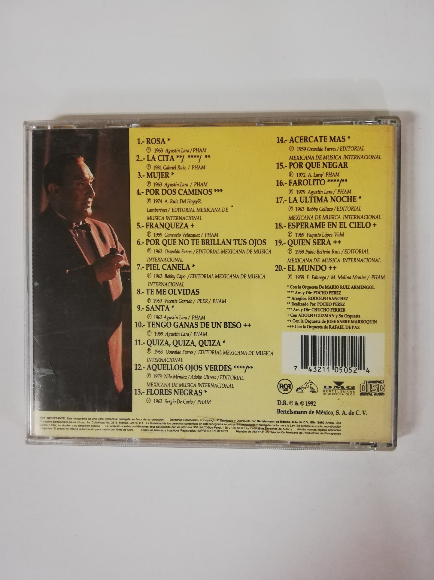 CD PEDRO VARGAS - 20 EXITOS