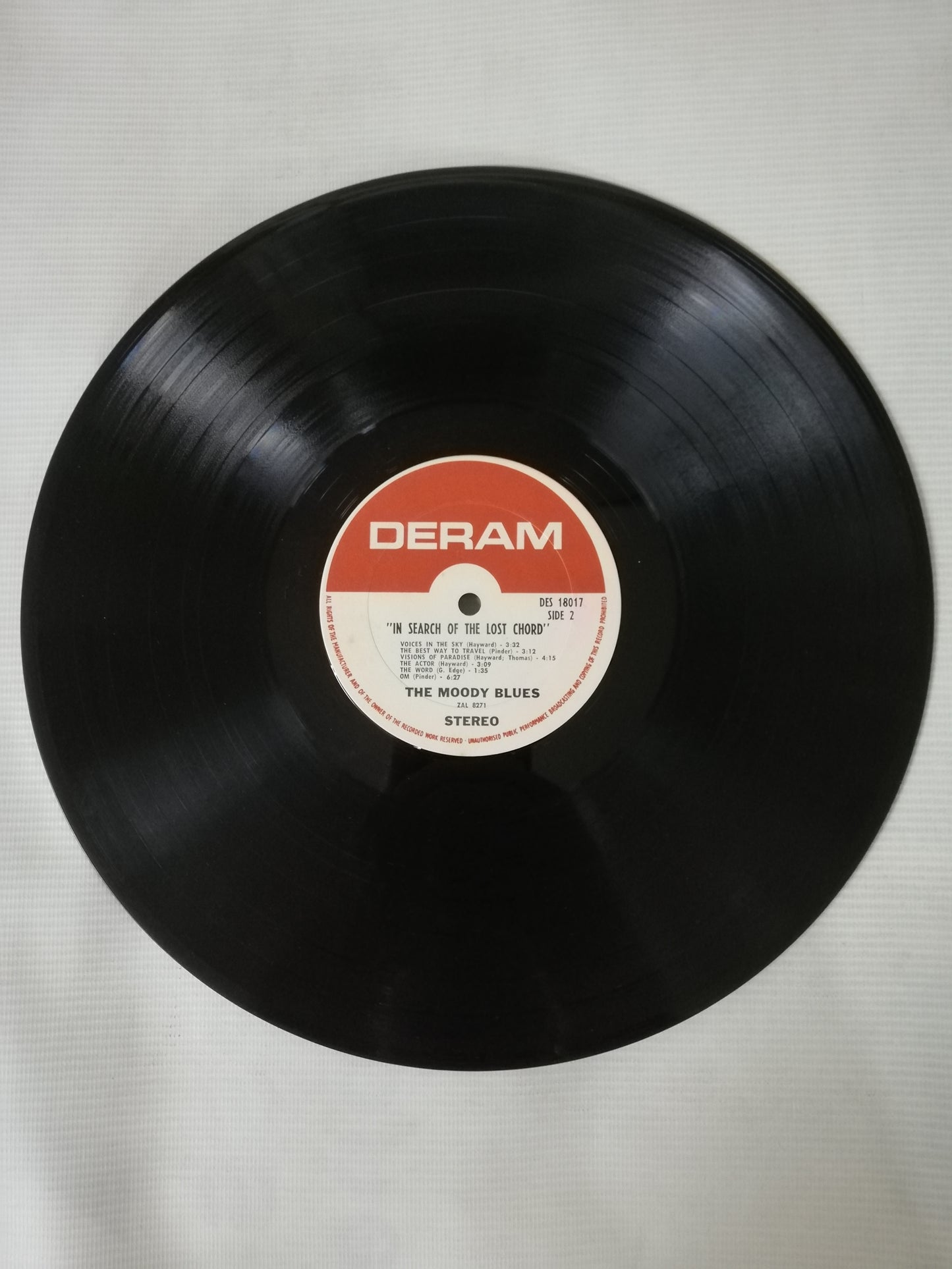 LP THE MOODY BLUES - IN SEARCH OF THE LOST CHORD