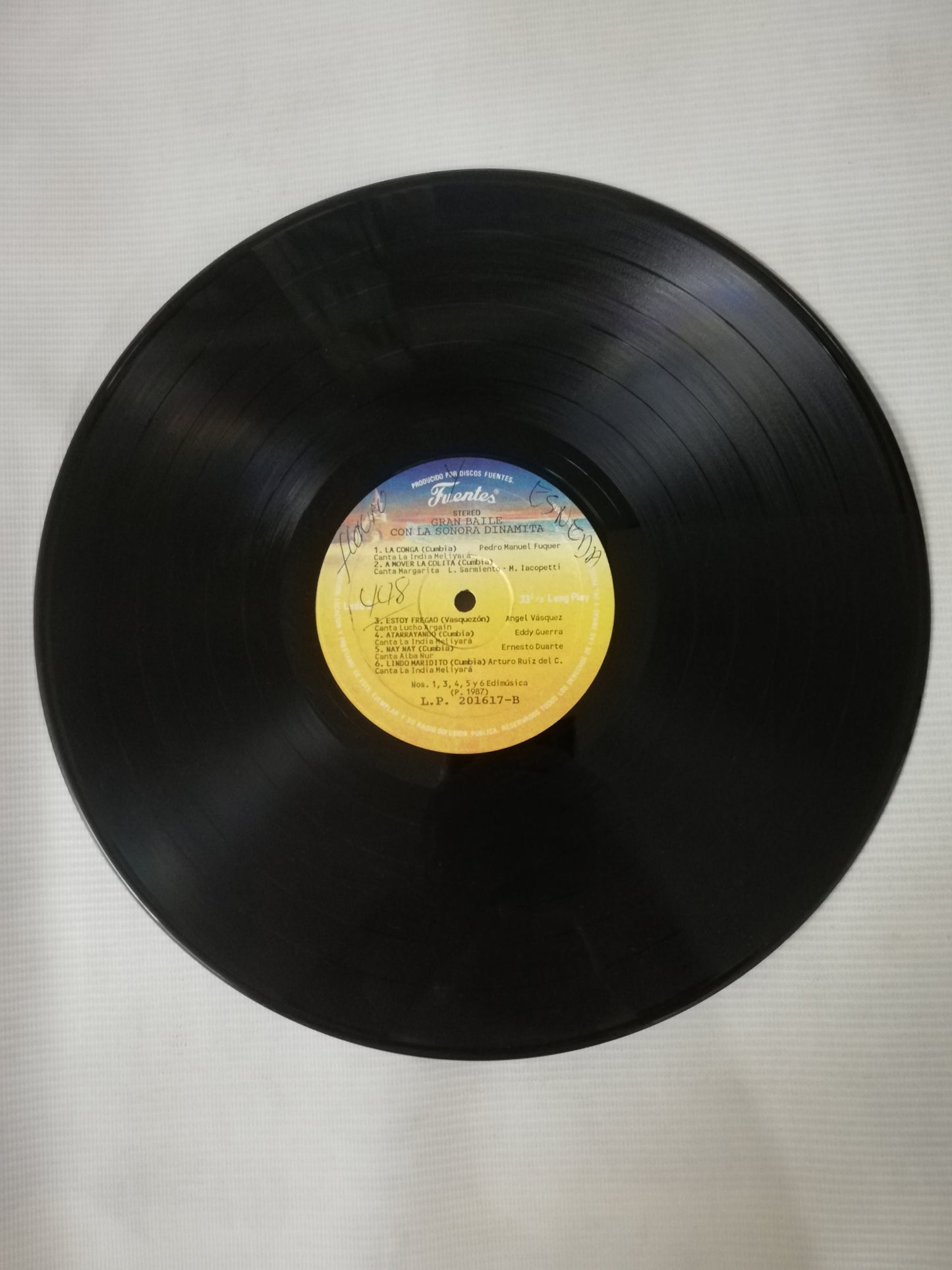 LP LA SONORA DINAMITA - GRAN BAILE CON LA SONORA DINAMITA