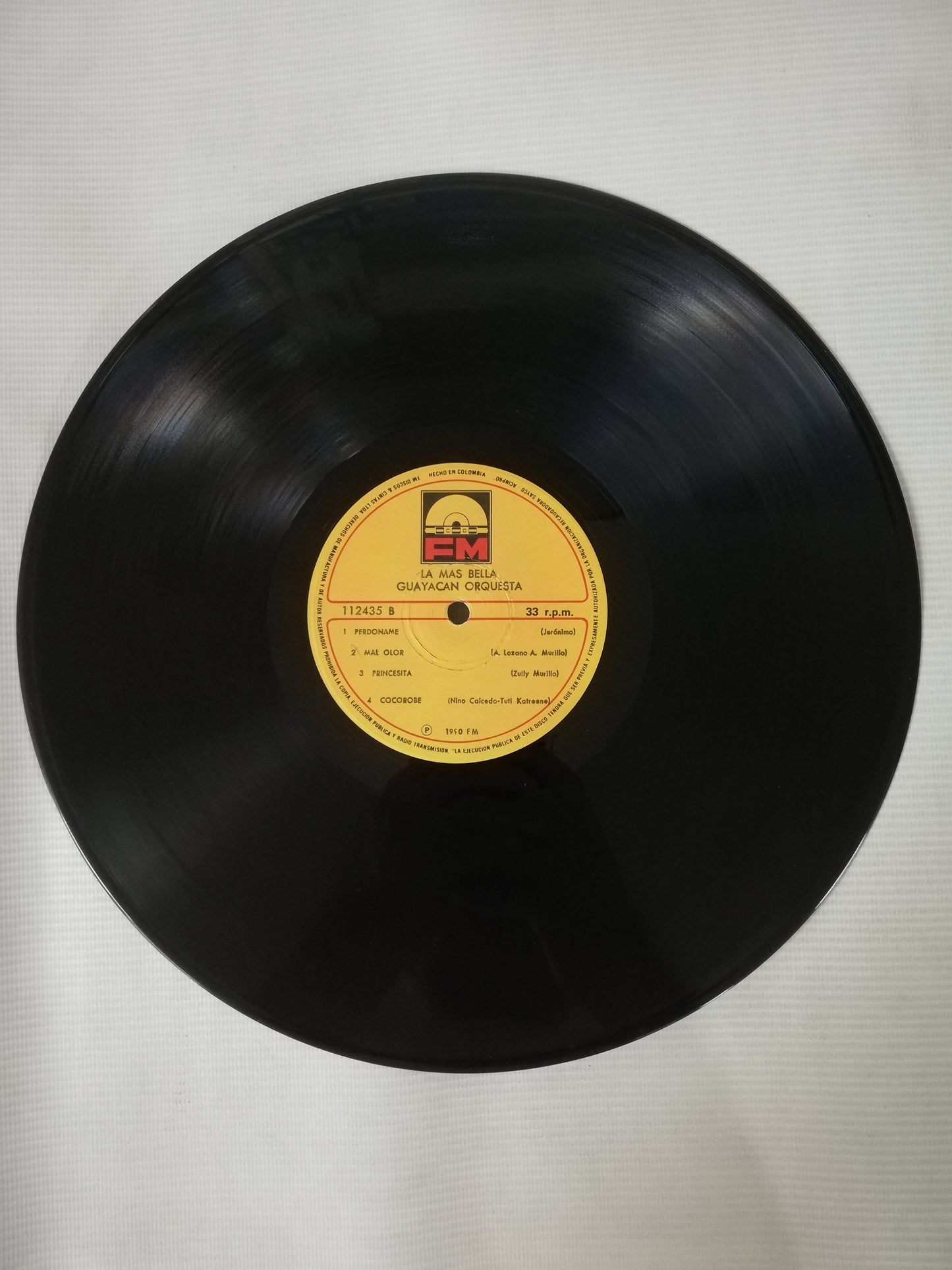 LP GUAYACÁN ORQUESTA - LA MAS BELLA
