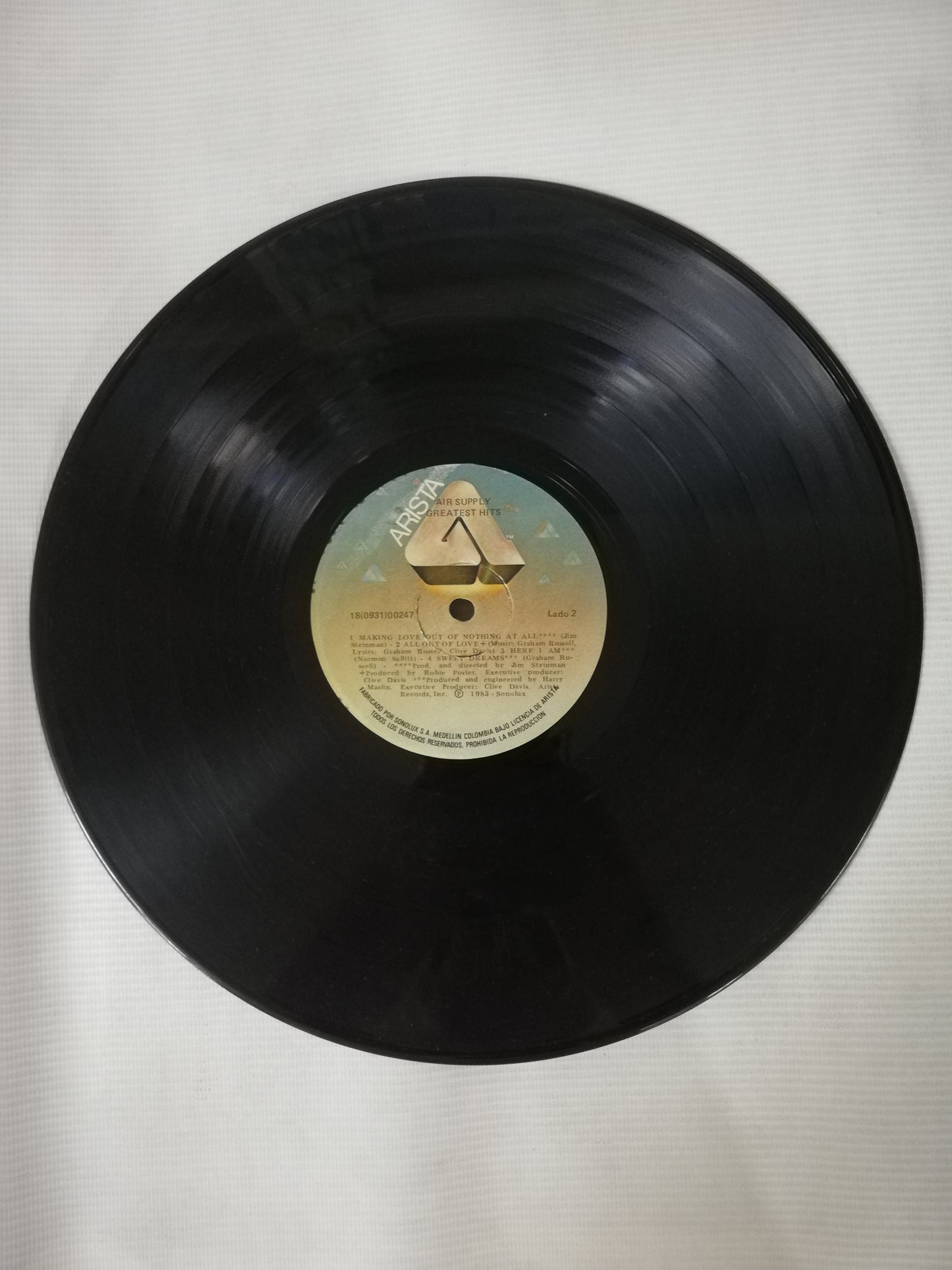 LP AIR SUPPLY - GREATEST HITS