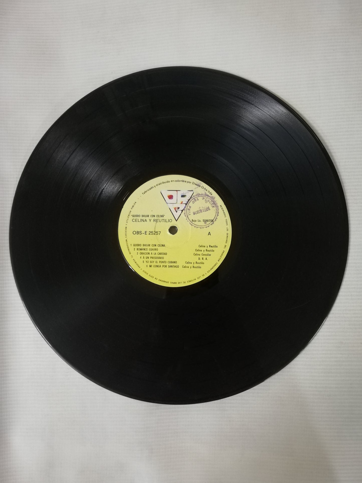 LP CELINA Y REUTILIO - QUIERO BAILAR CON CELINA