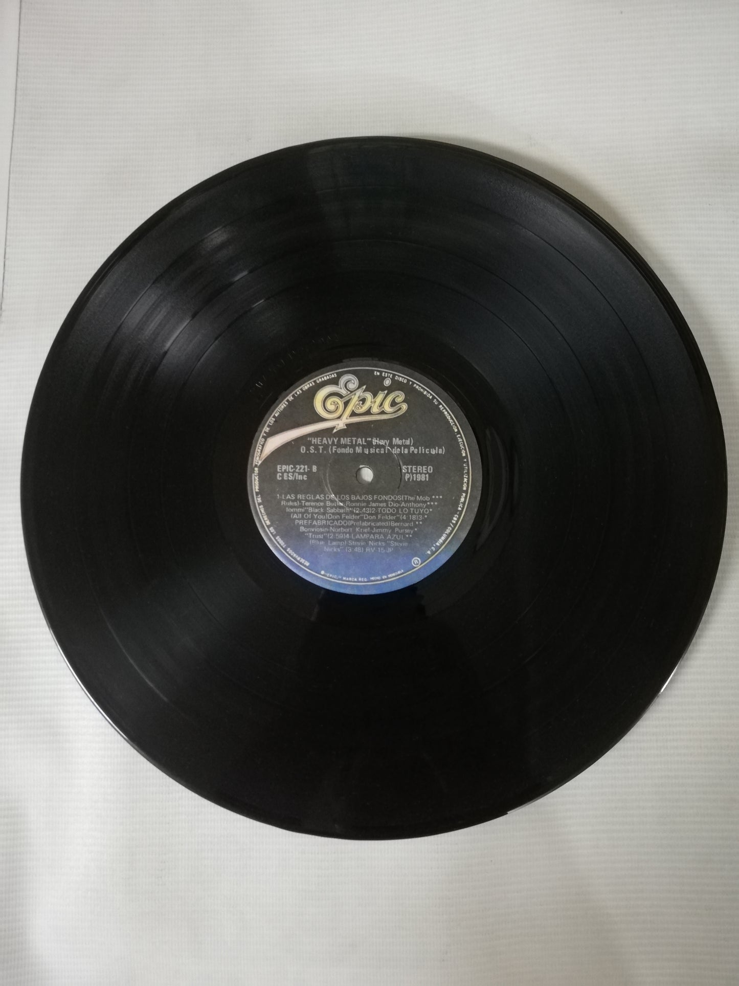 LP HEAVY METAL - MUSIC FROM THE MOTION PICTURE - VINYL X 2