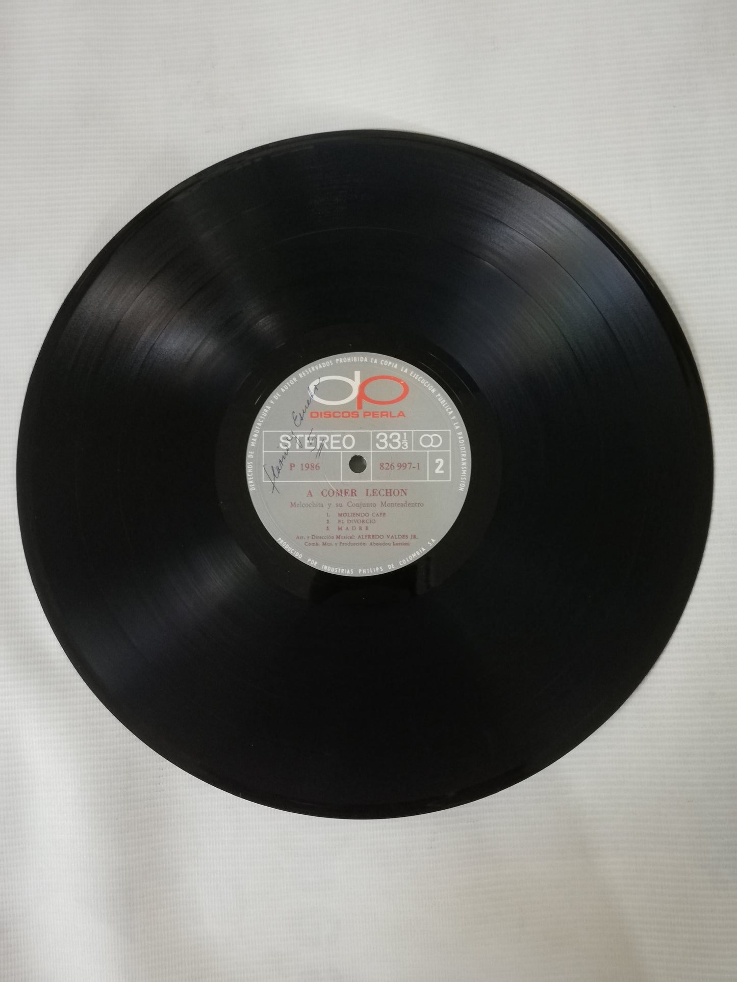 LP MELCOCHITA Y SU CONJUNTO MONTE ADENTRO - A COMER LECHON