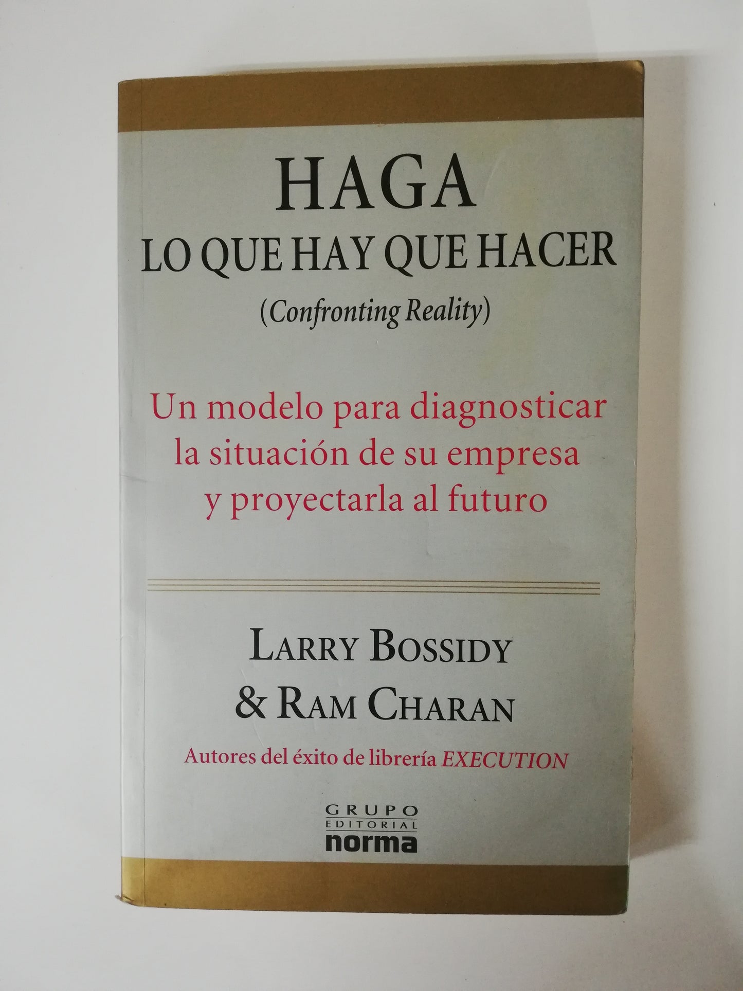 HAGA LO QUE HAY QUE HACER - LARRY BOSSIDY & RAM CHARAN