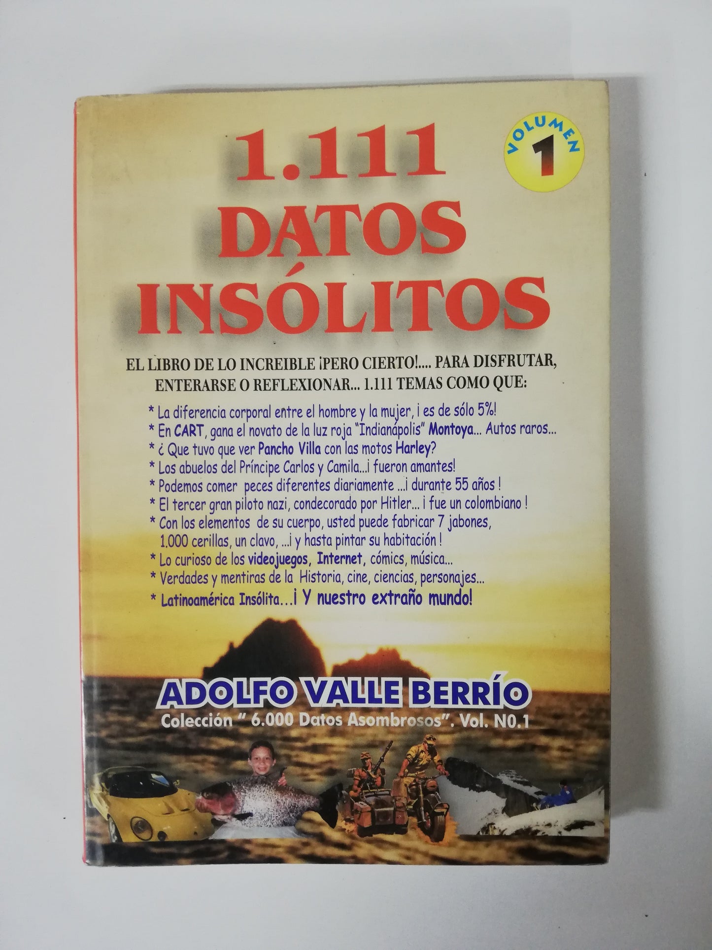 1.111 DATOS INSÓLITOS VOL. 1 - ADOLFO VALLE BERRIO