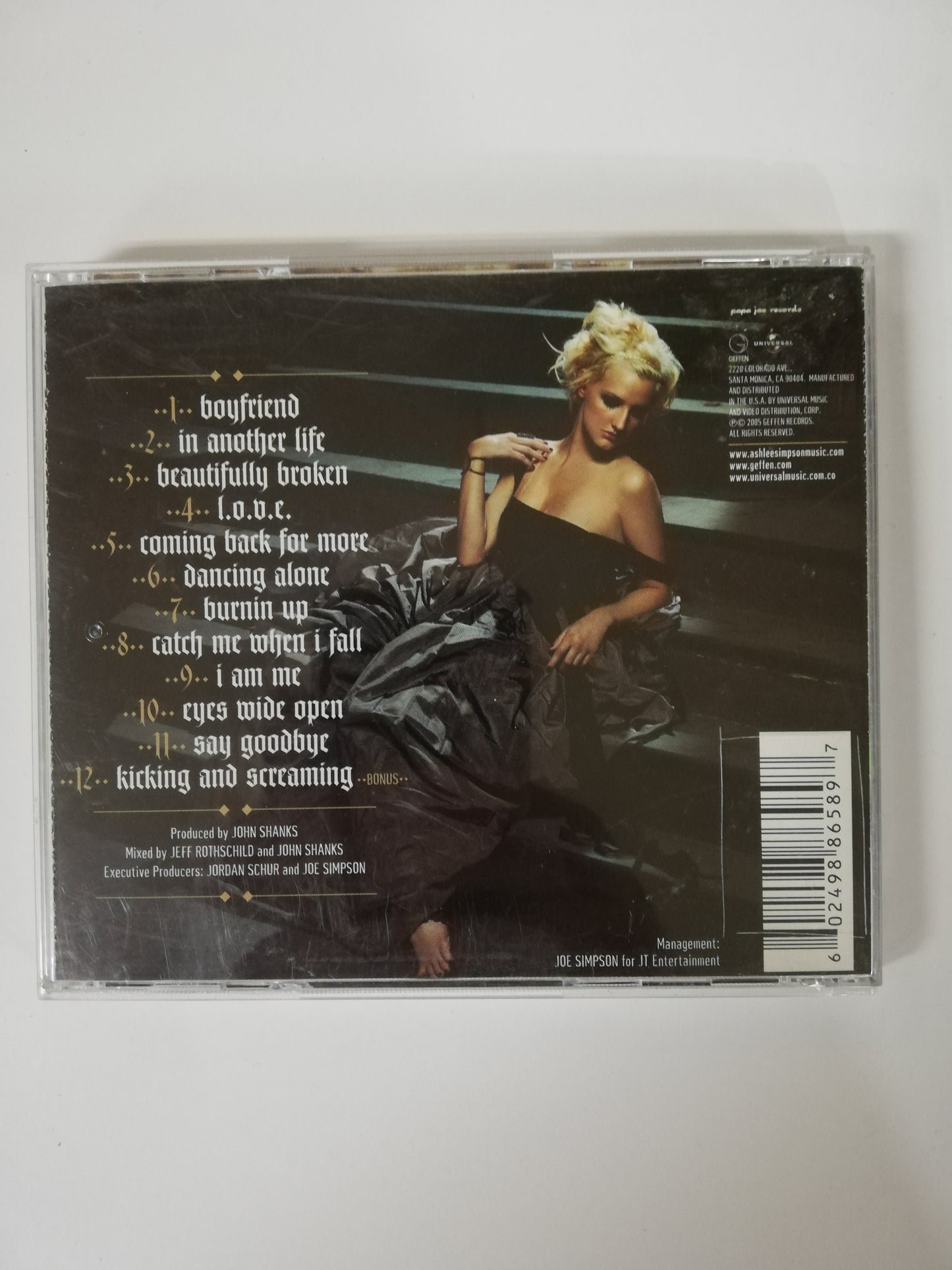 CD ASHLEE SIMPSON - I AM ME