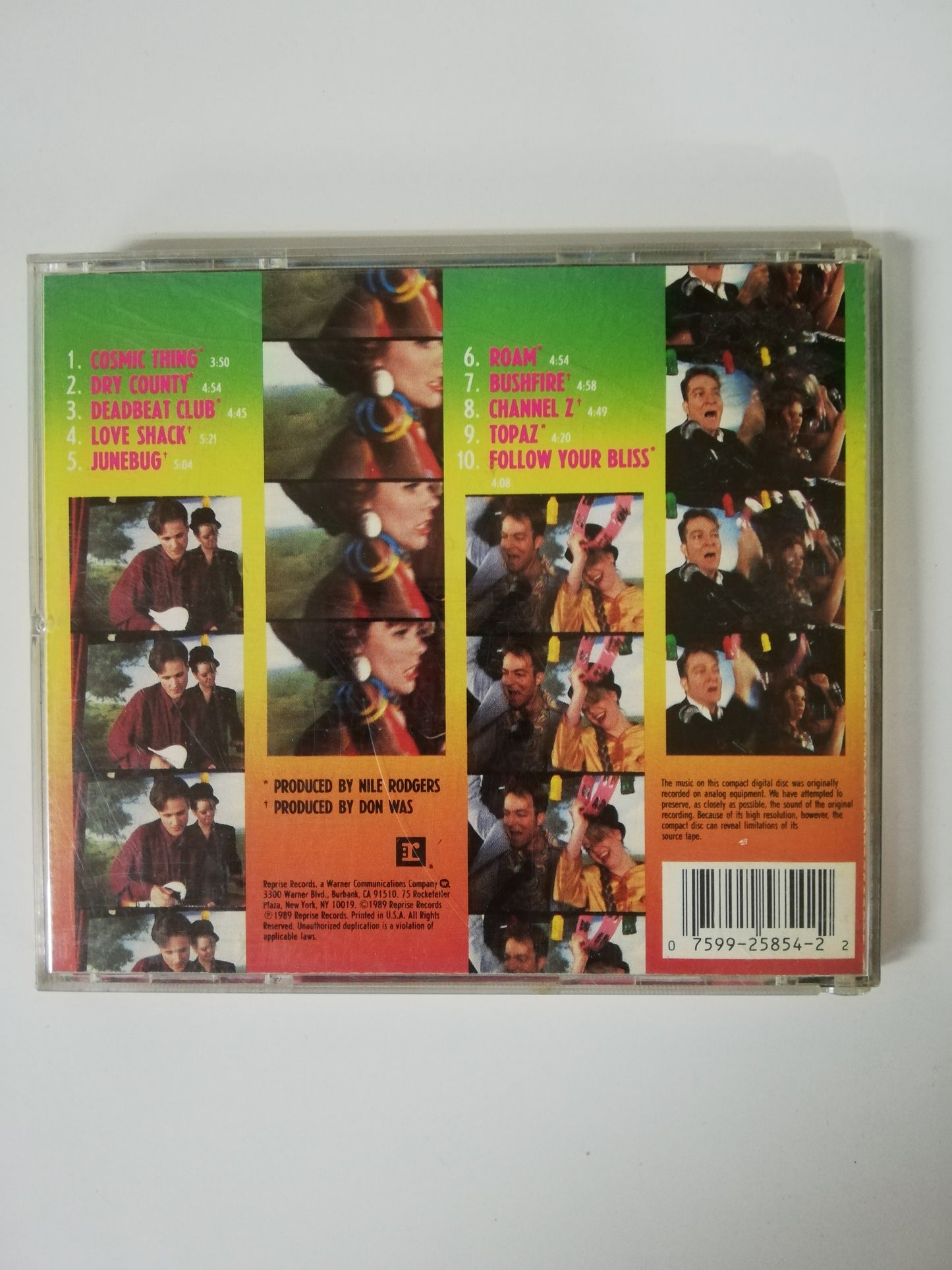 CD THE B-52´S - COSMIC THING