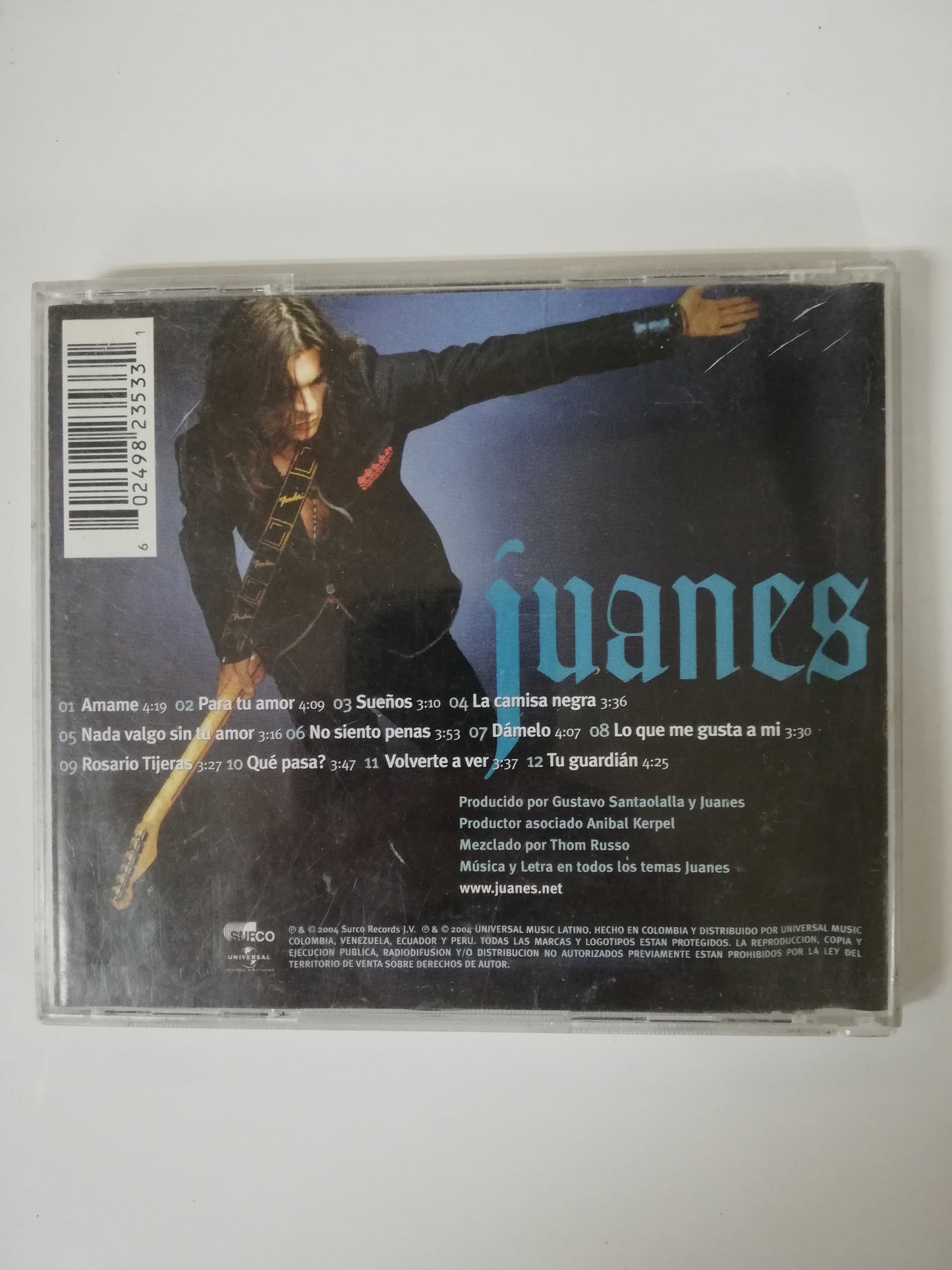 CD JUANES - MI SANGRE