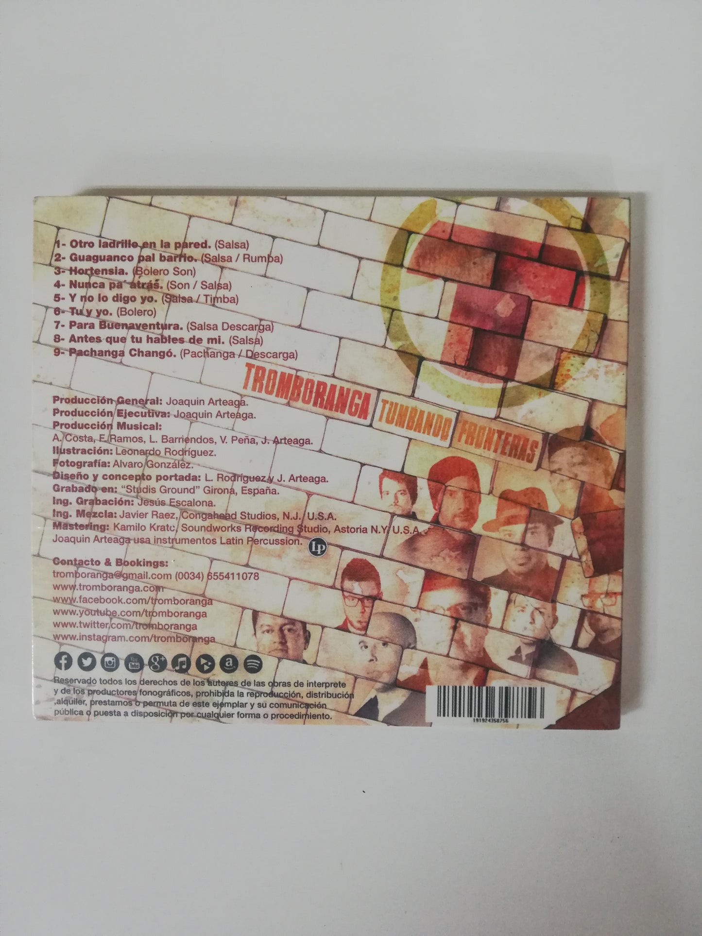 CD TROMBORANGA - TUMBANDO FRONTERAS