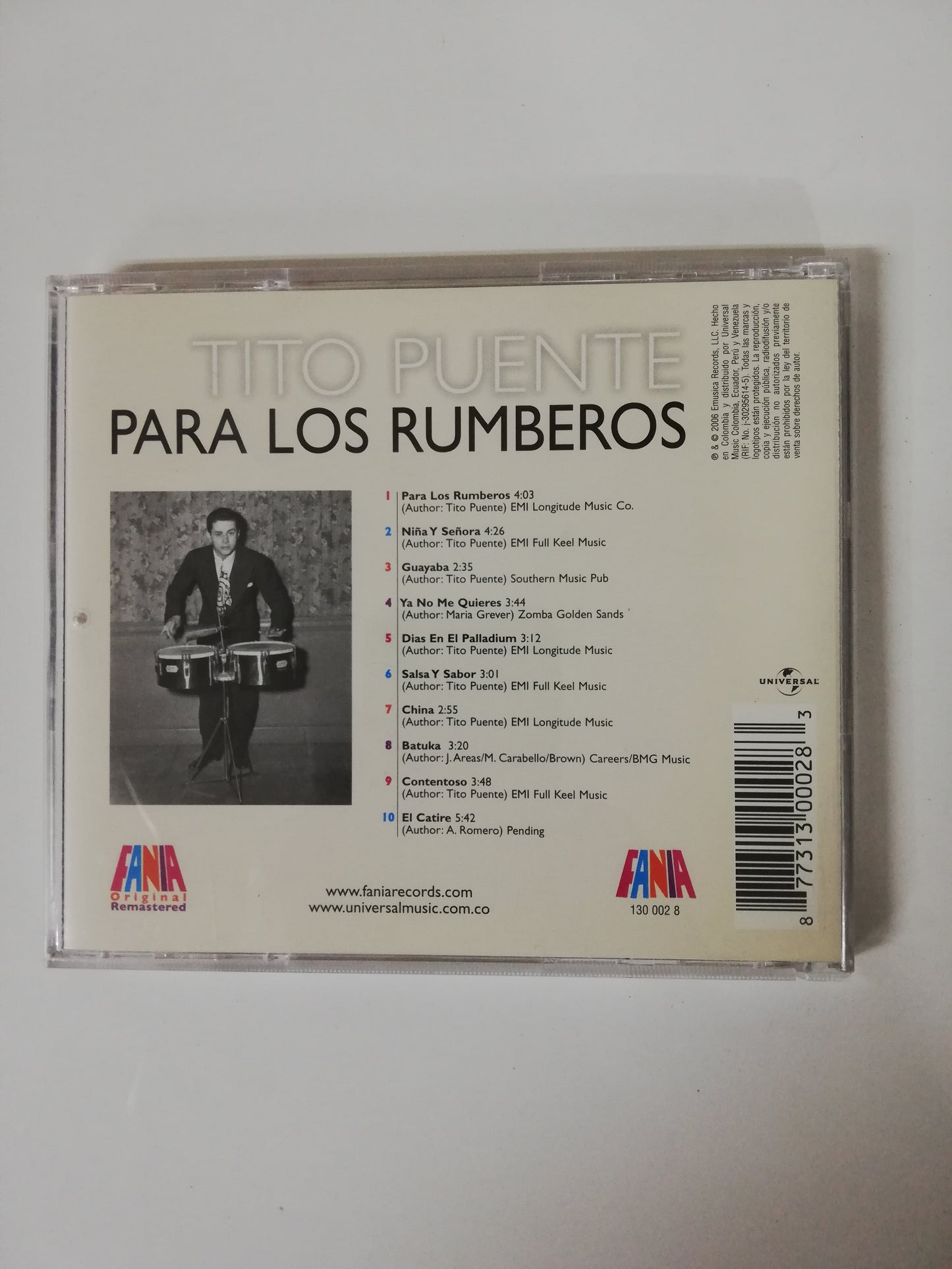 CD TITO PUENTE - PARA LOS RUMBEROS