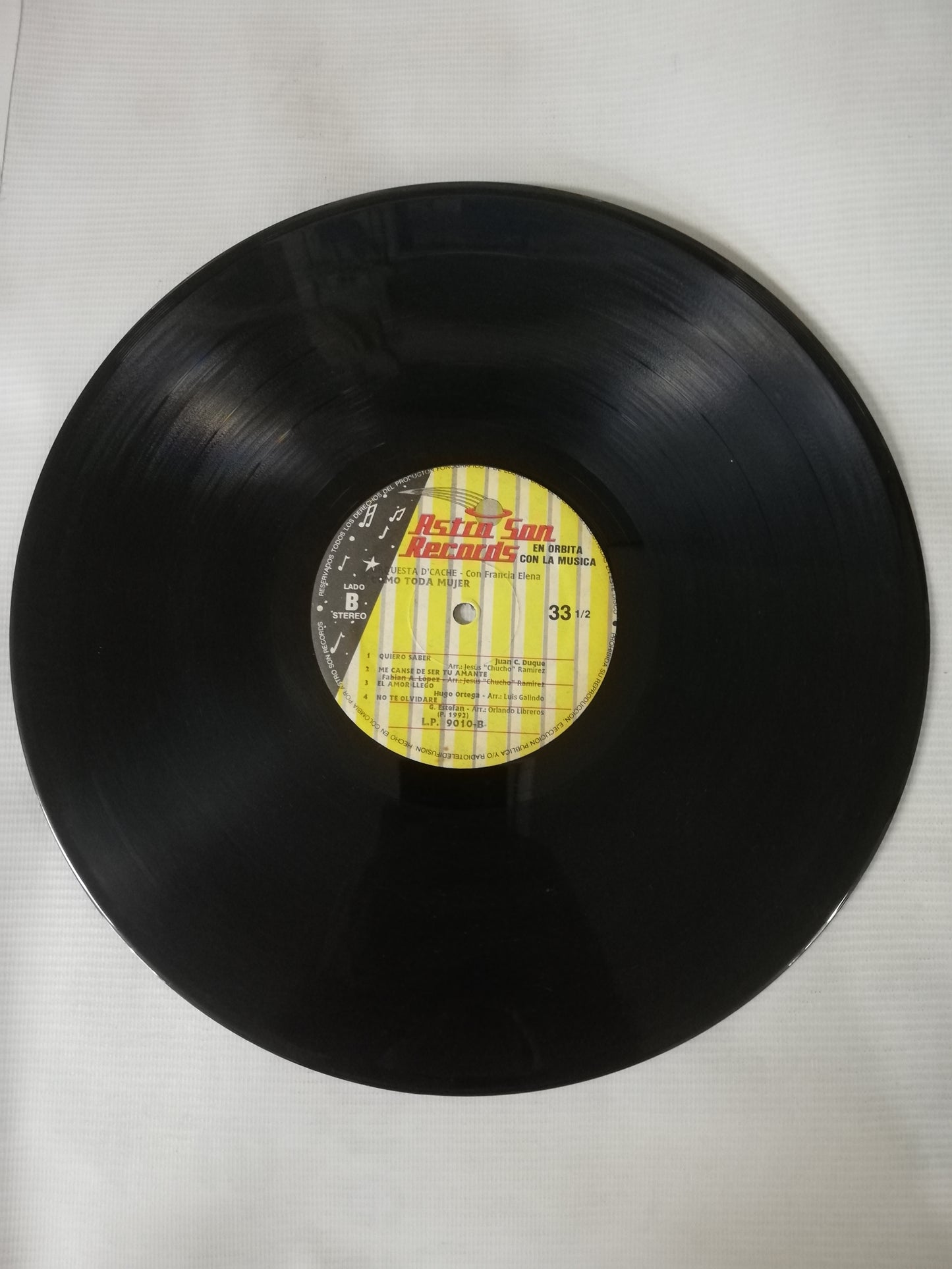 LP ORQUESTA D´ CACHE -COMO TODA MUJER