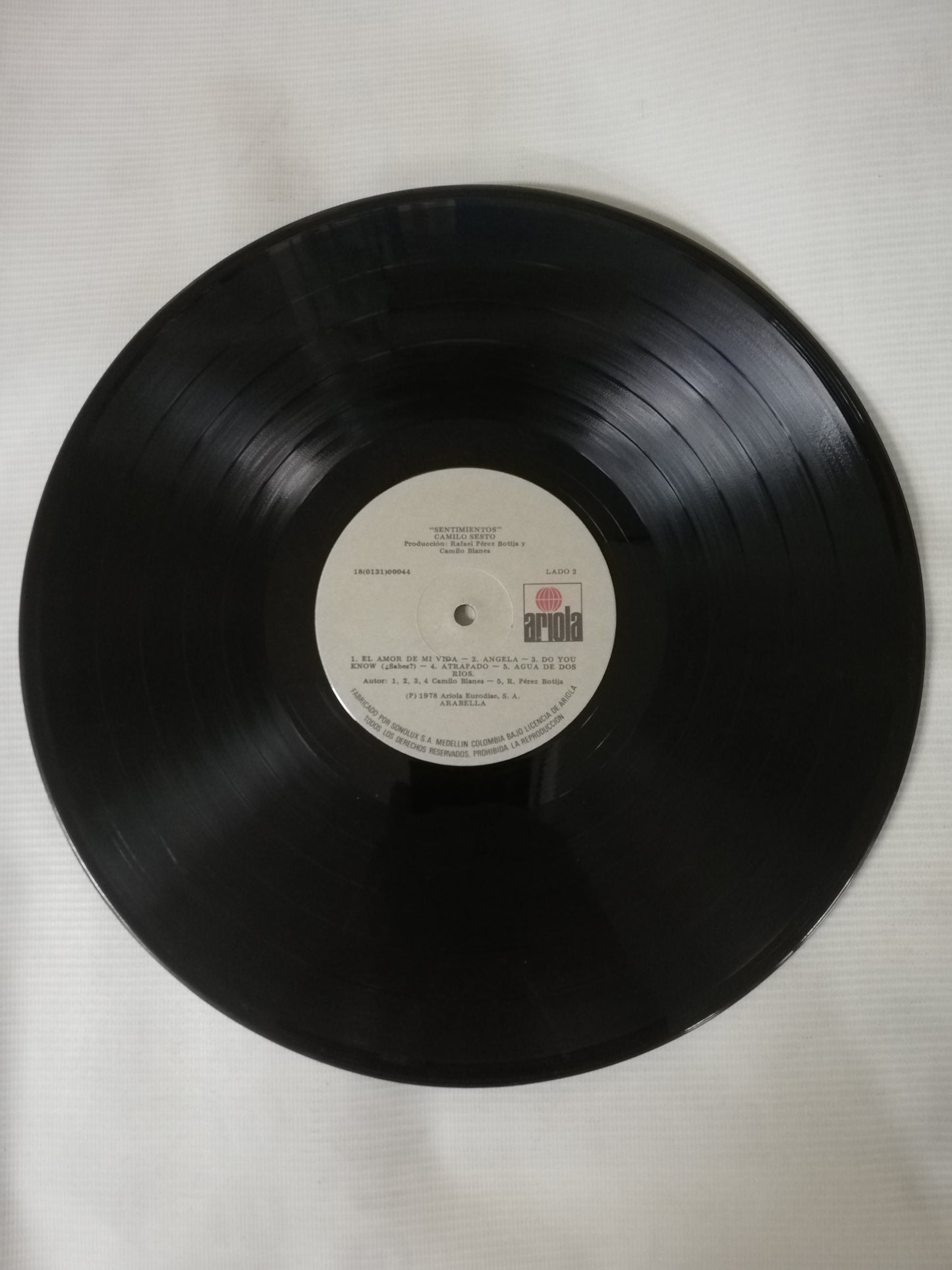 LP CAMILO SESTO - SENTIMIENTOS