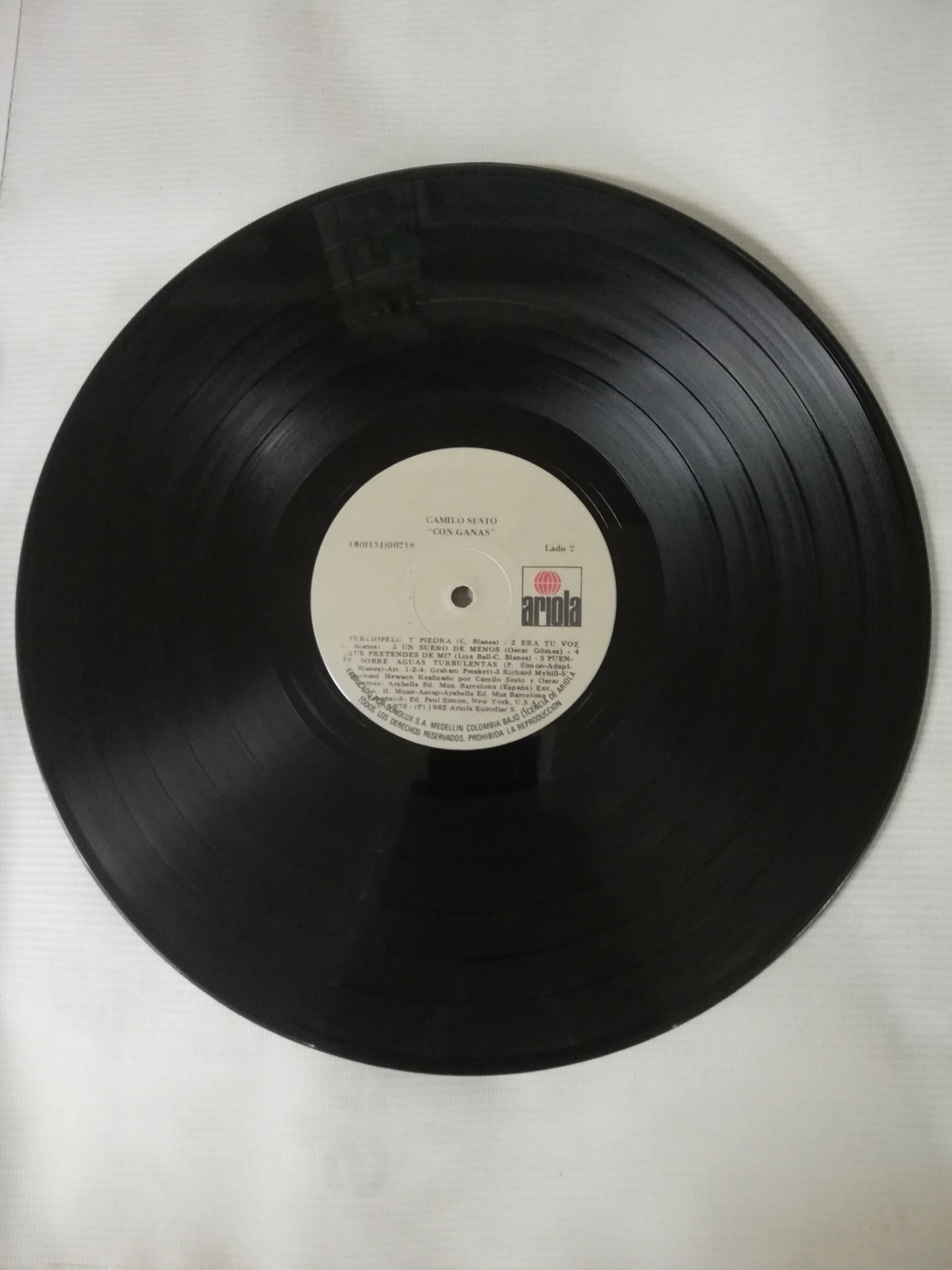 LP CAMILO SESTO - CON GANAS