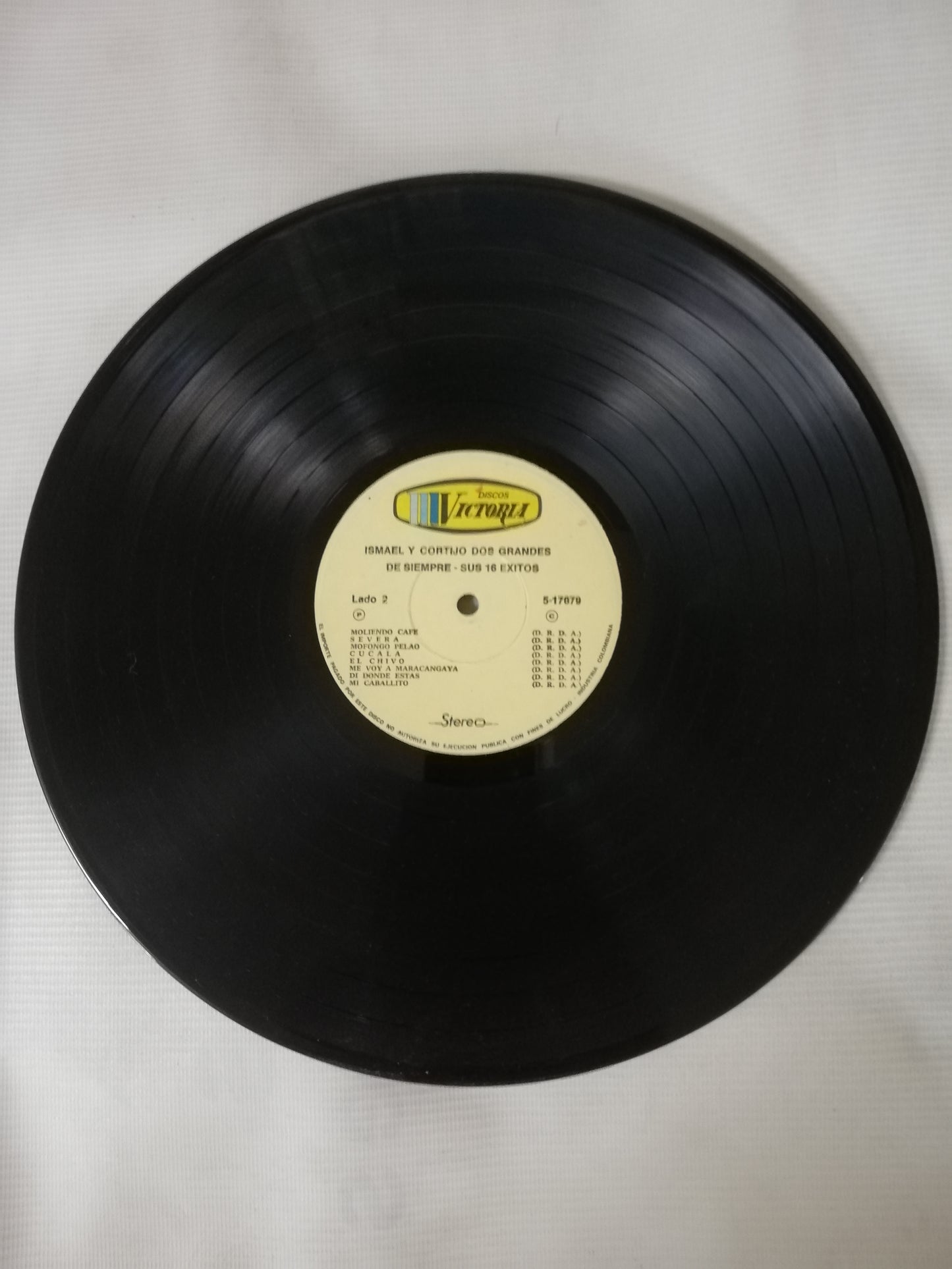 LP ISMAEL RIVERA Y CORTIJO - LOS DOS GRANDES DE SIEMPRE SUS 16 EXITOS