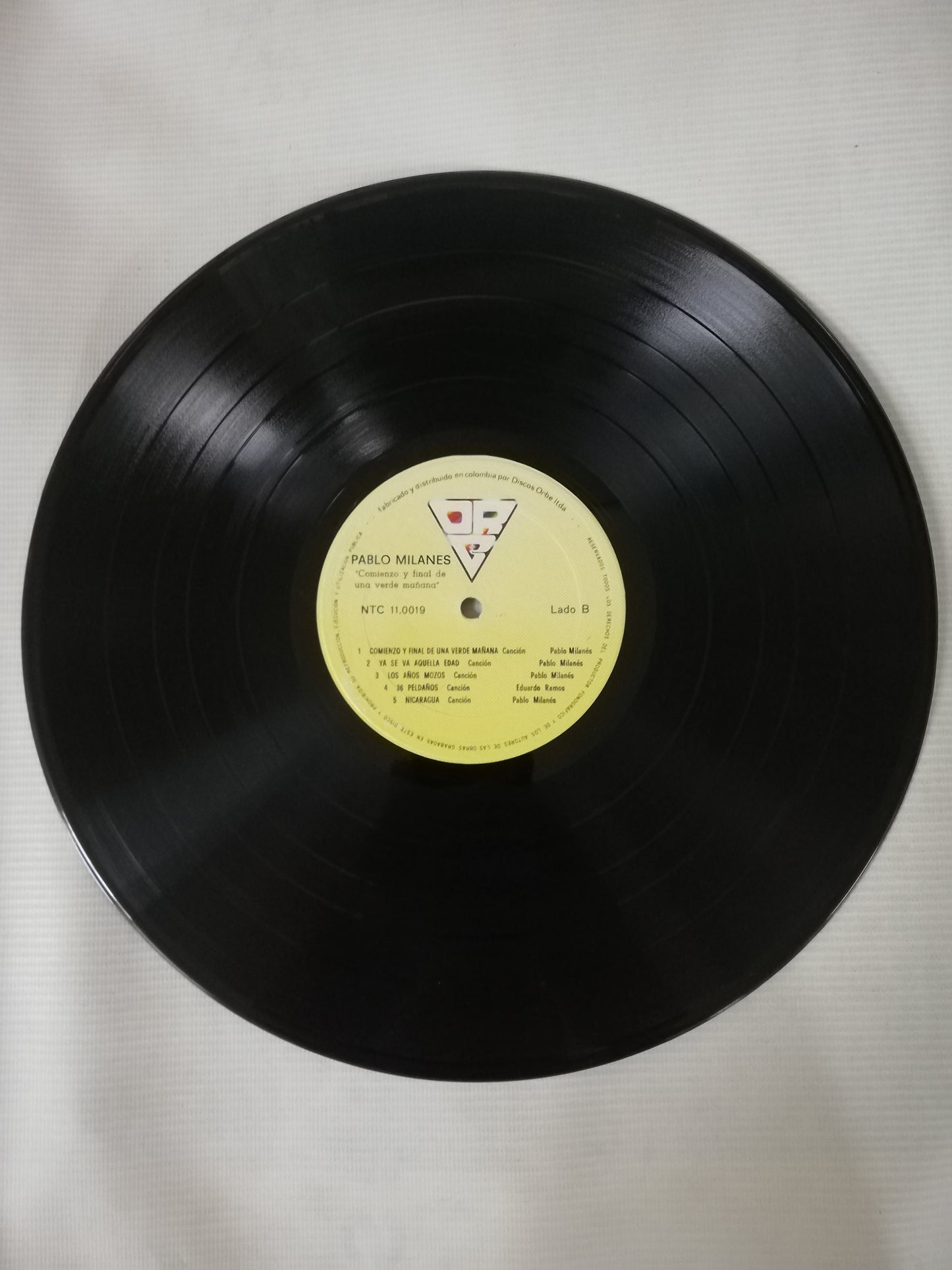LP PABLO MILANES - COMIENZO Y FINAL DE UNA VERDE MAÑANA