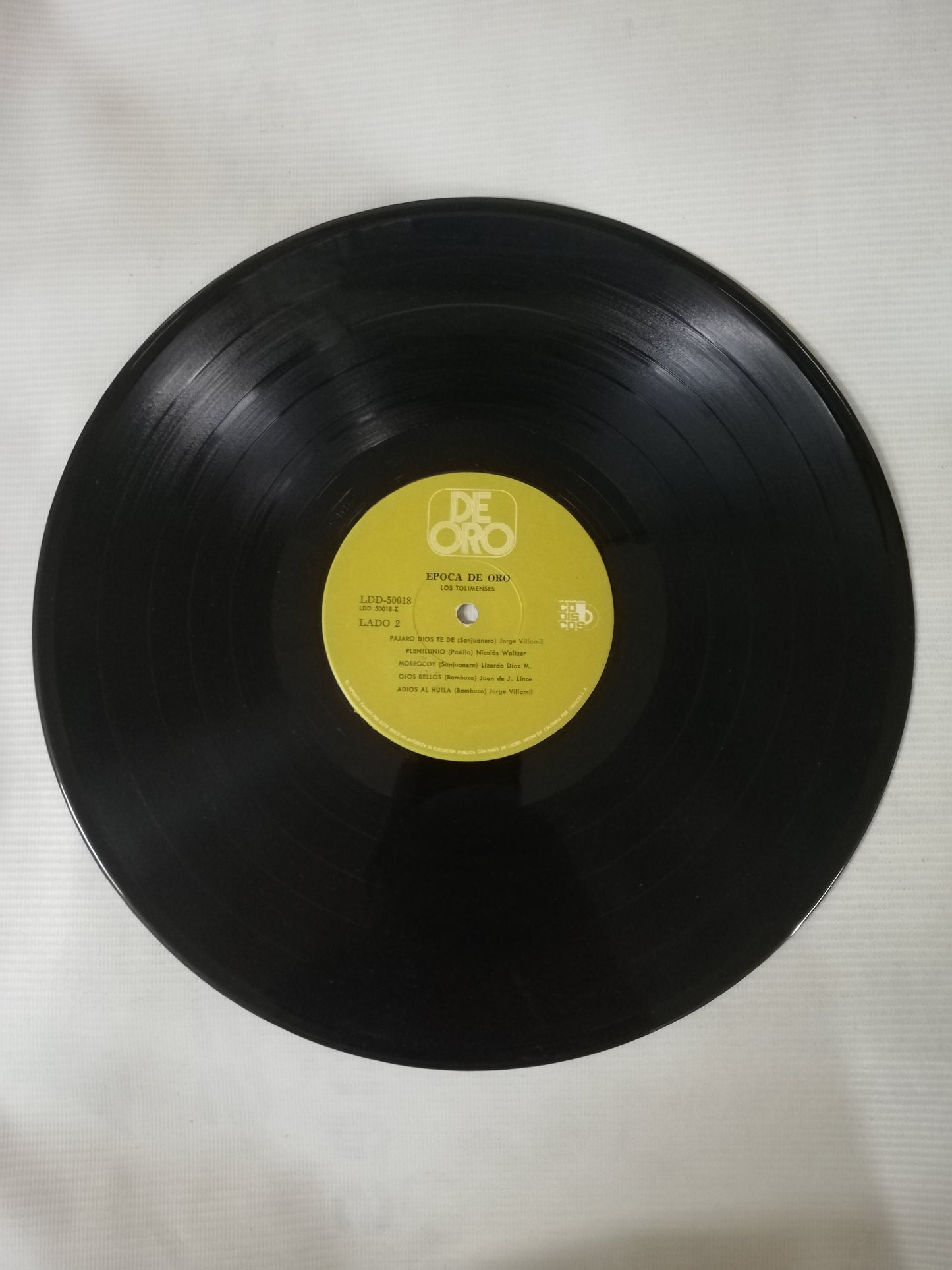 LP LOS TOLIMENSES - EPOCA DE ORO