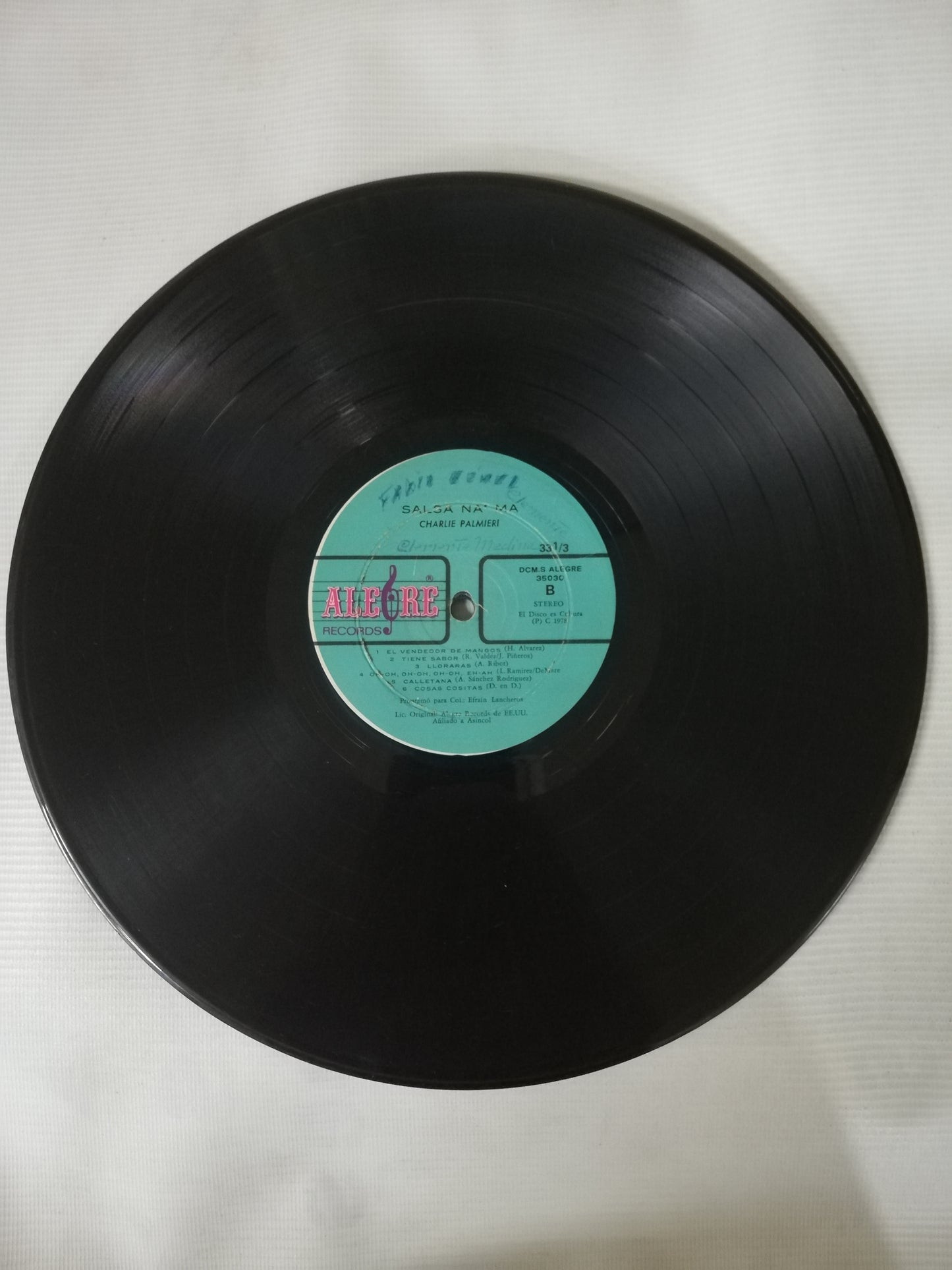 LP CHARLIE PALMIERI Y SU CHARANGA LA DUBONEY