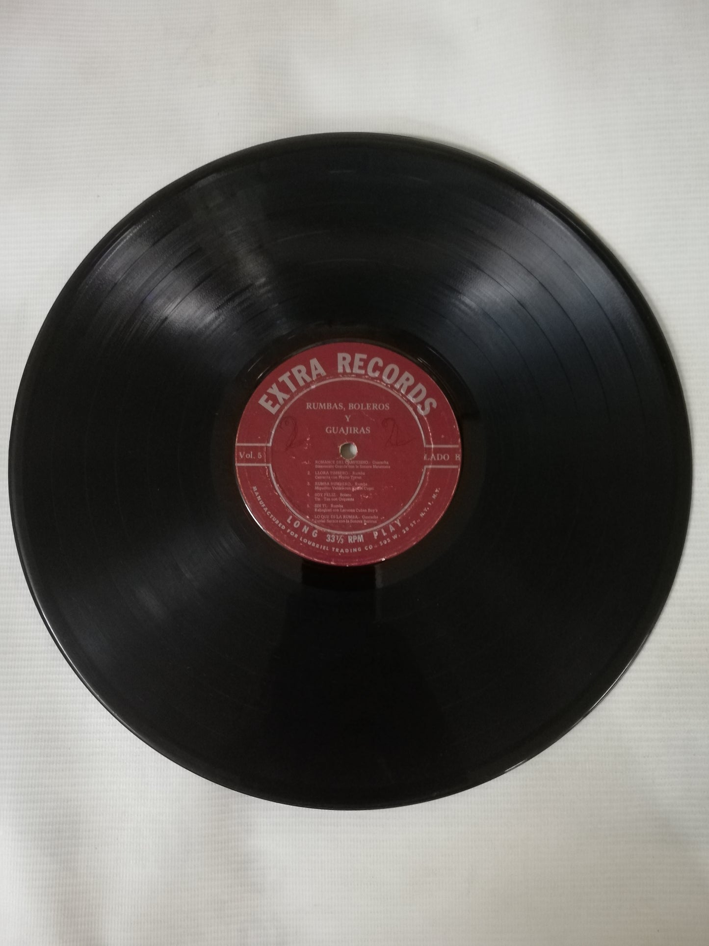 LP RUMBAS, BOLEROS Y GUAJIRAS - RUMBAS, BOLEROS Y GUAJIRAS VOL. 5