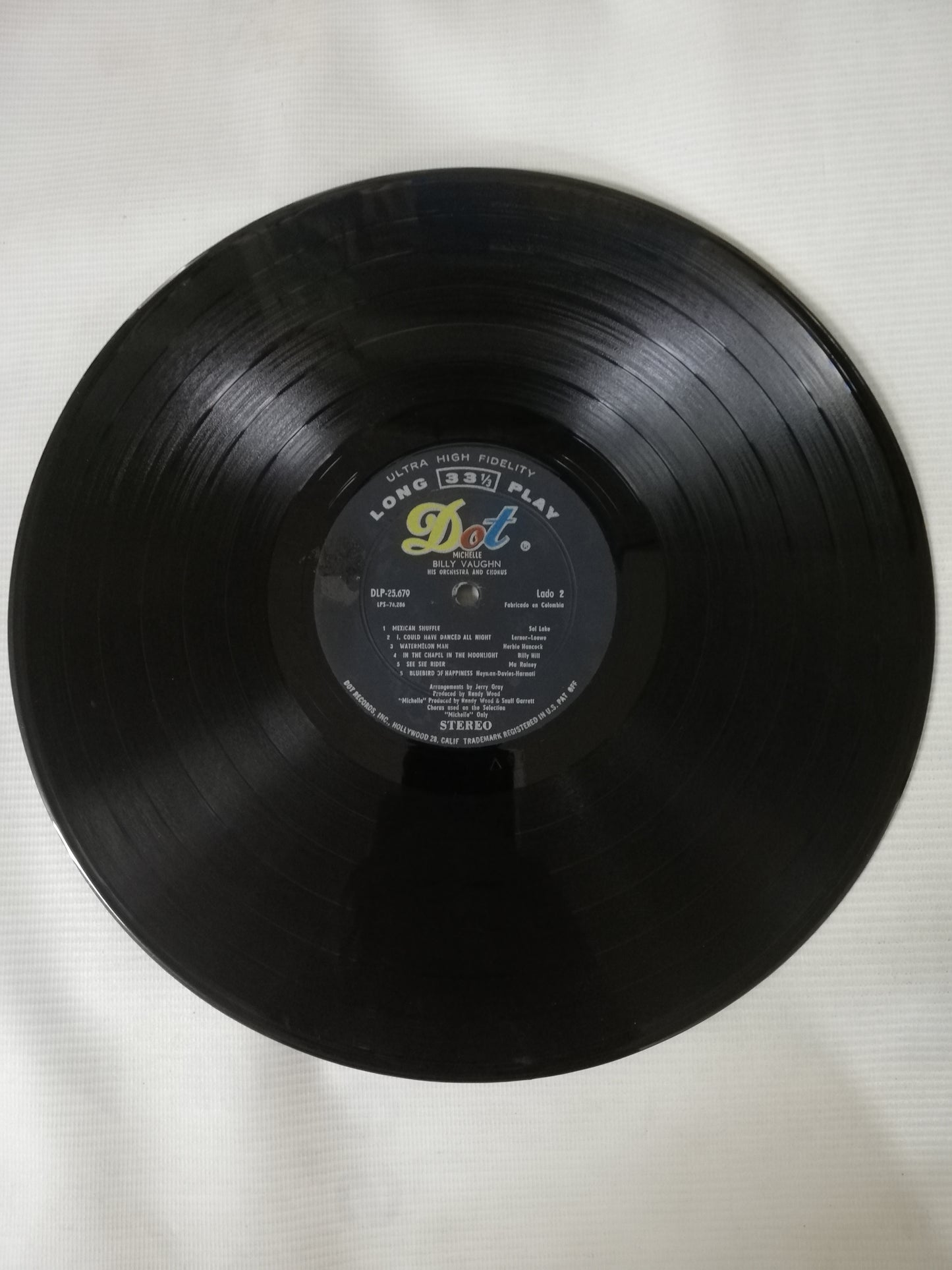 LP BILLY VAUGHN HIS ORCHESTRA AND CHORUS - MICHELLE