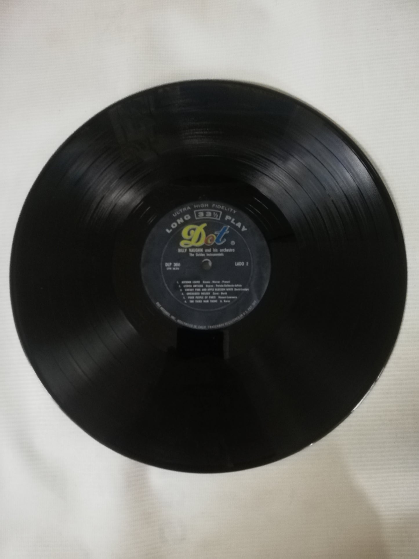 LP BILLY VAUGHN AND HIS ORCHESTRA - THE GOLDEN INSTRUMENTALS