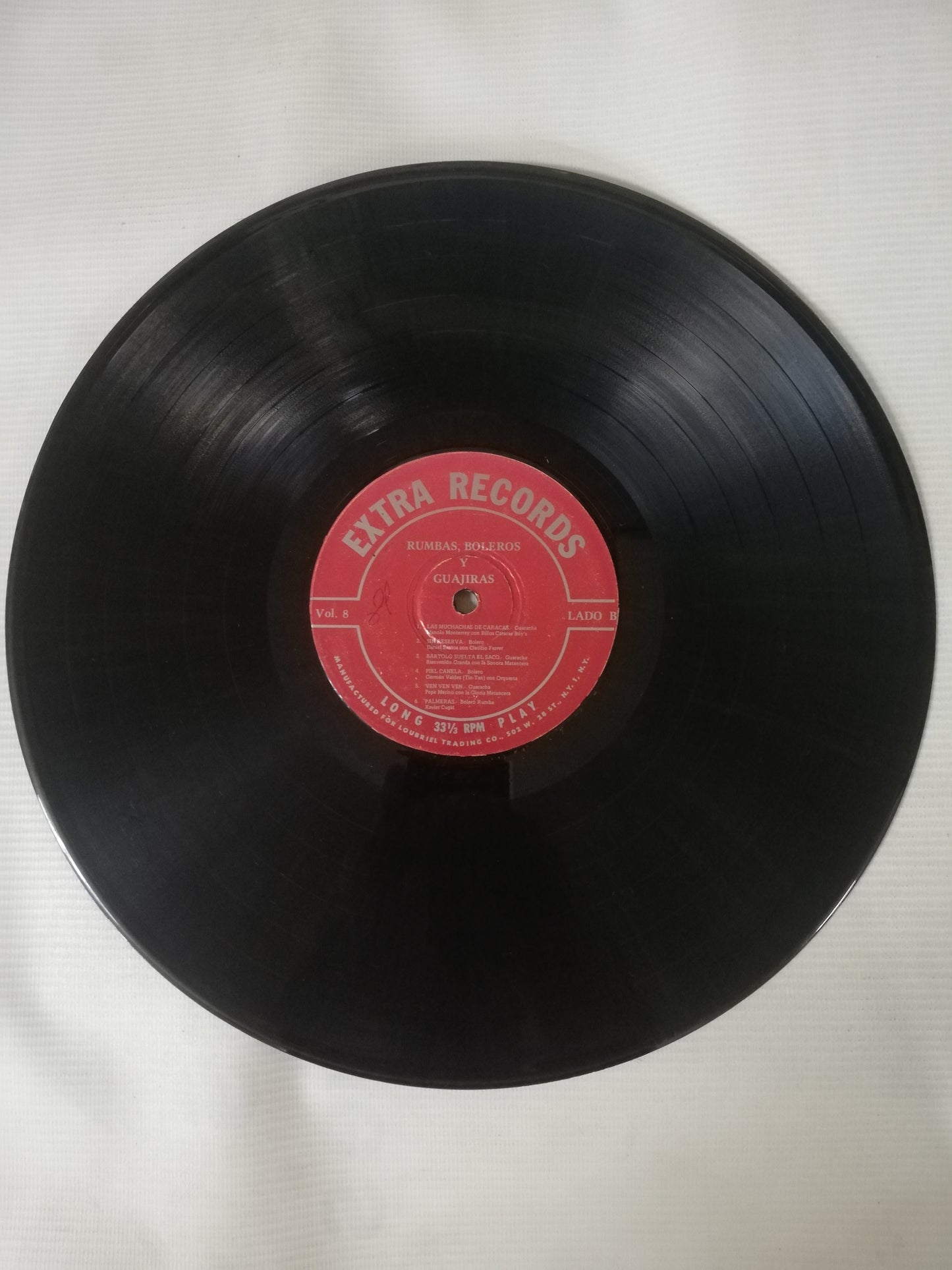 LP RUMBAS. BOLEROS Y GUAJIRAS - RUMBAS, BOLEROS Y GUAJIRAS VOL. 8